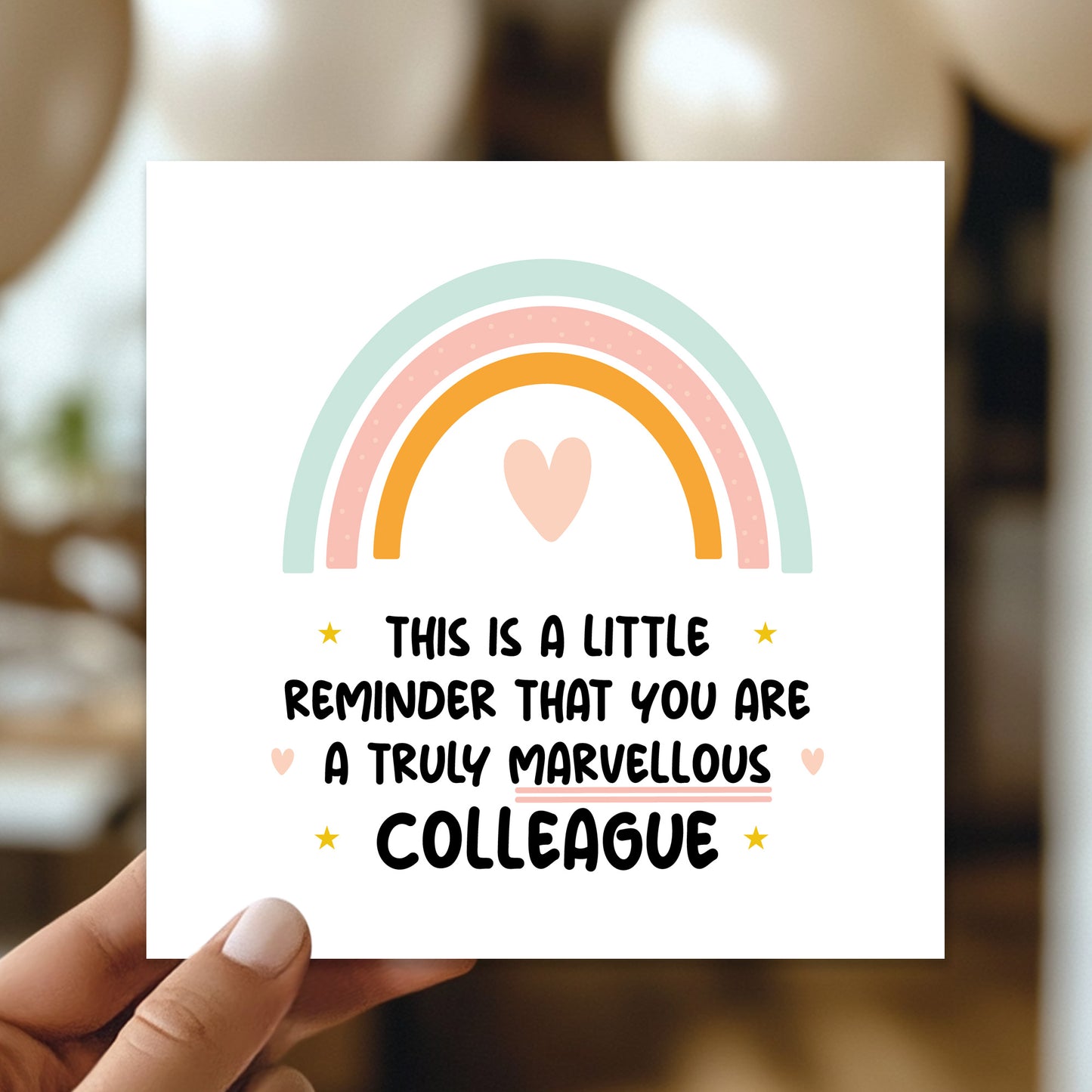 Thank You Card For Colleague New Job Gift Leaving Card