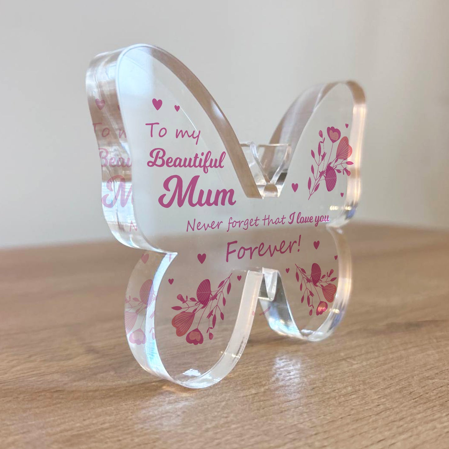 Beautiful Gift For Mum Birthday Christmas Butterfly Acyrlic