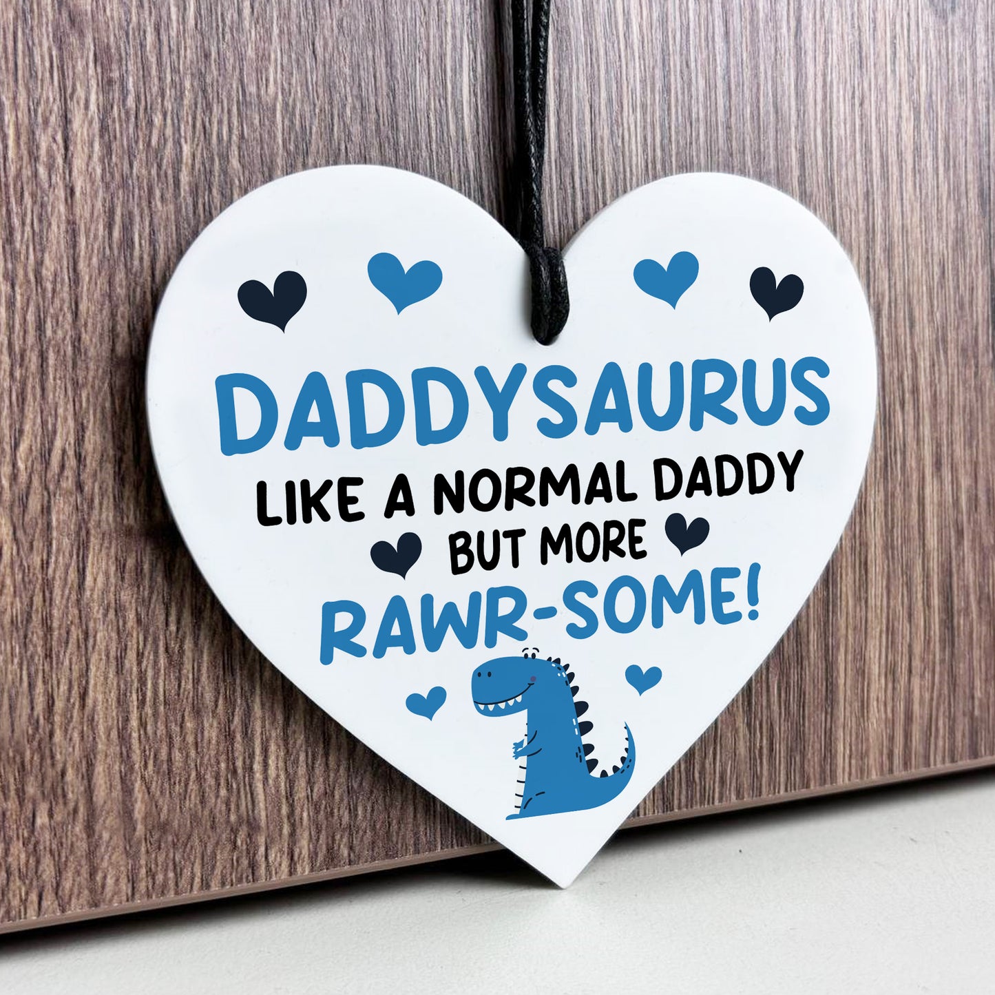 Funny Daddy Gifts Daddysaurus Plaque From Daughter Son Birthday