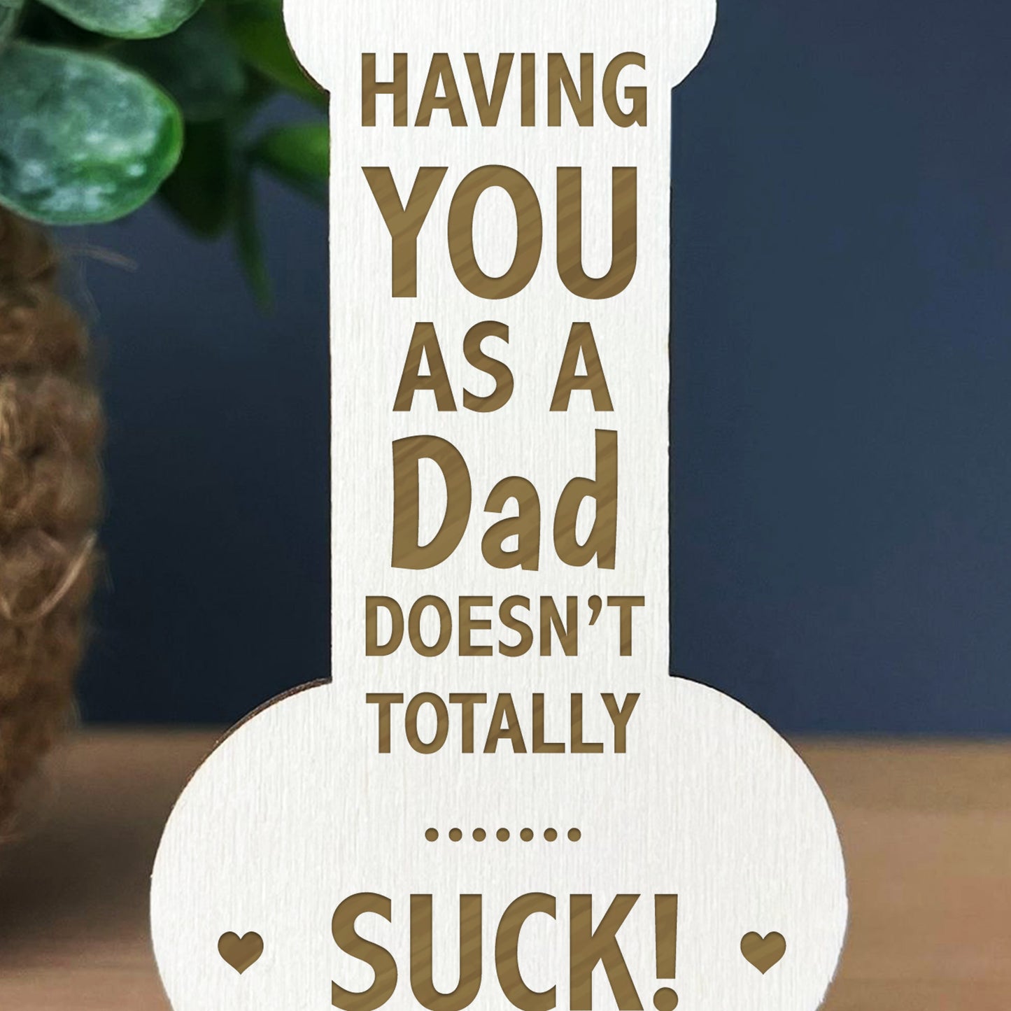 Novelty Gift For Dad Thank You Funny Fathers Day Birthday Gift