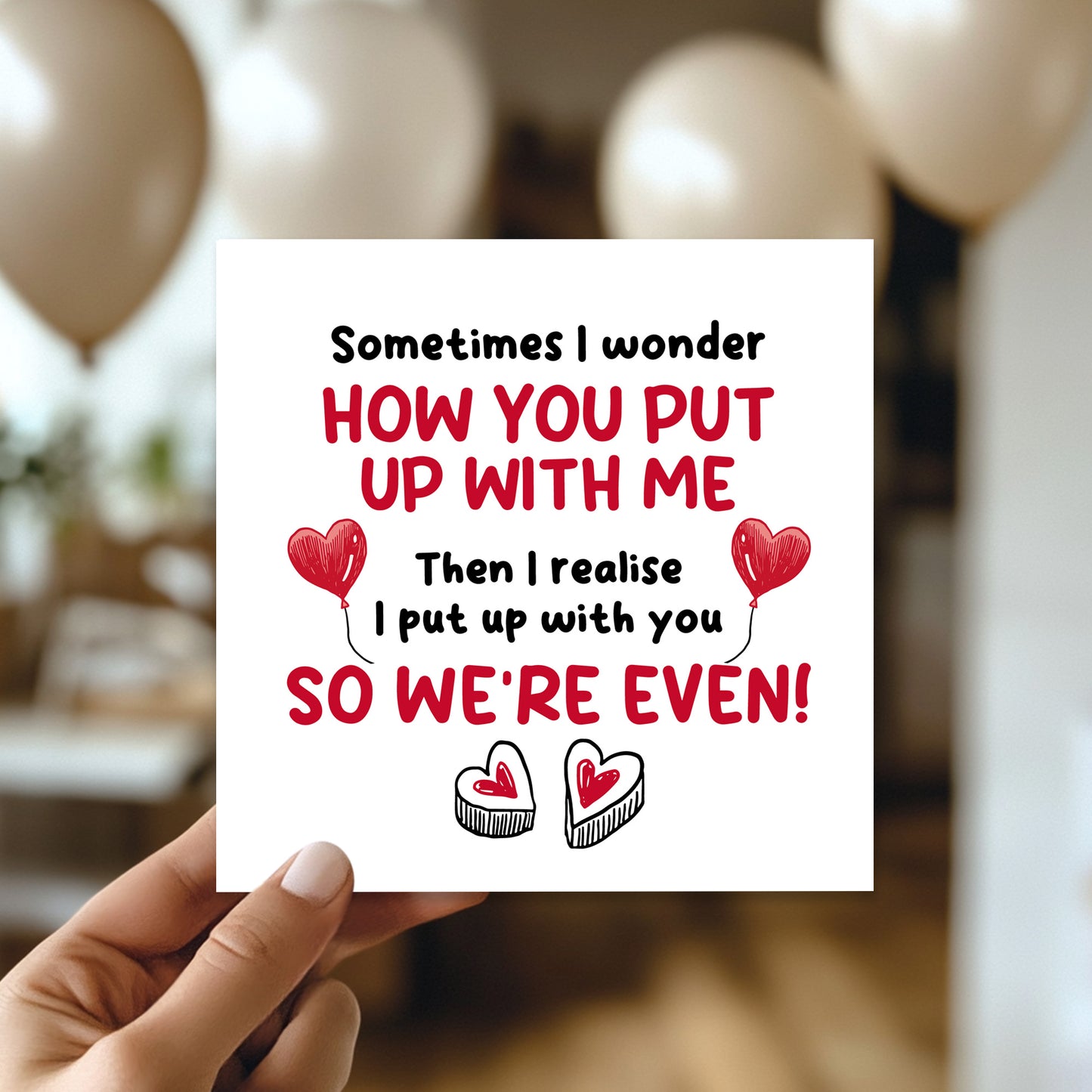 Funny Valentines Card Wedding Anniversary Card Birthday Cards