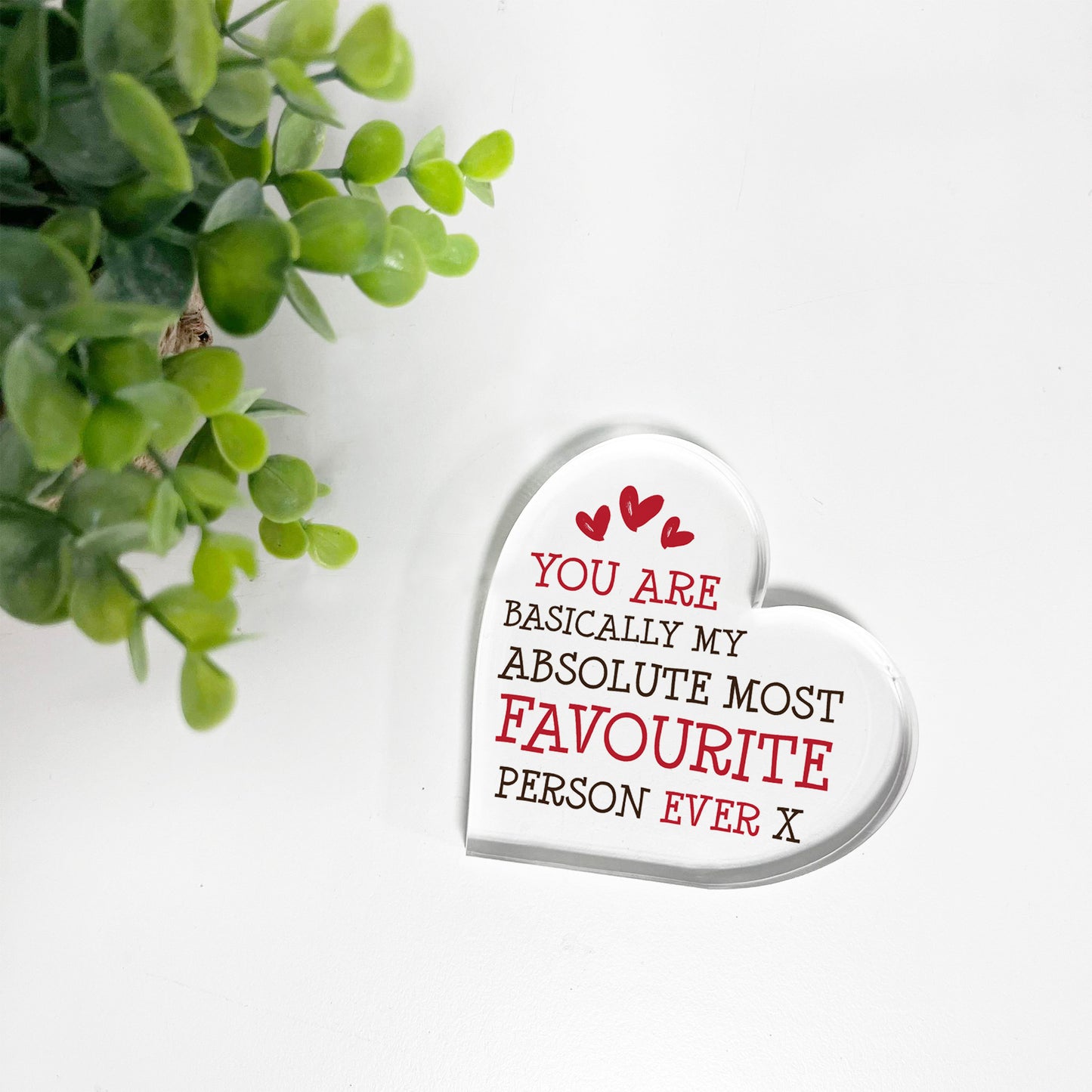 Most Favourite Person Ever Romantic Gift For Boyfriend
