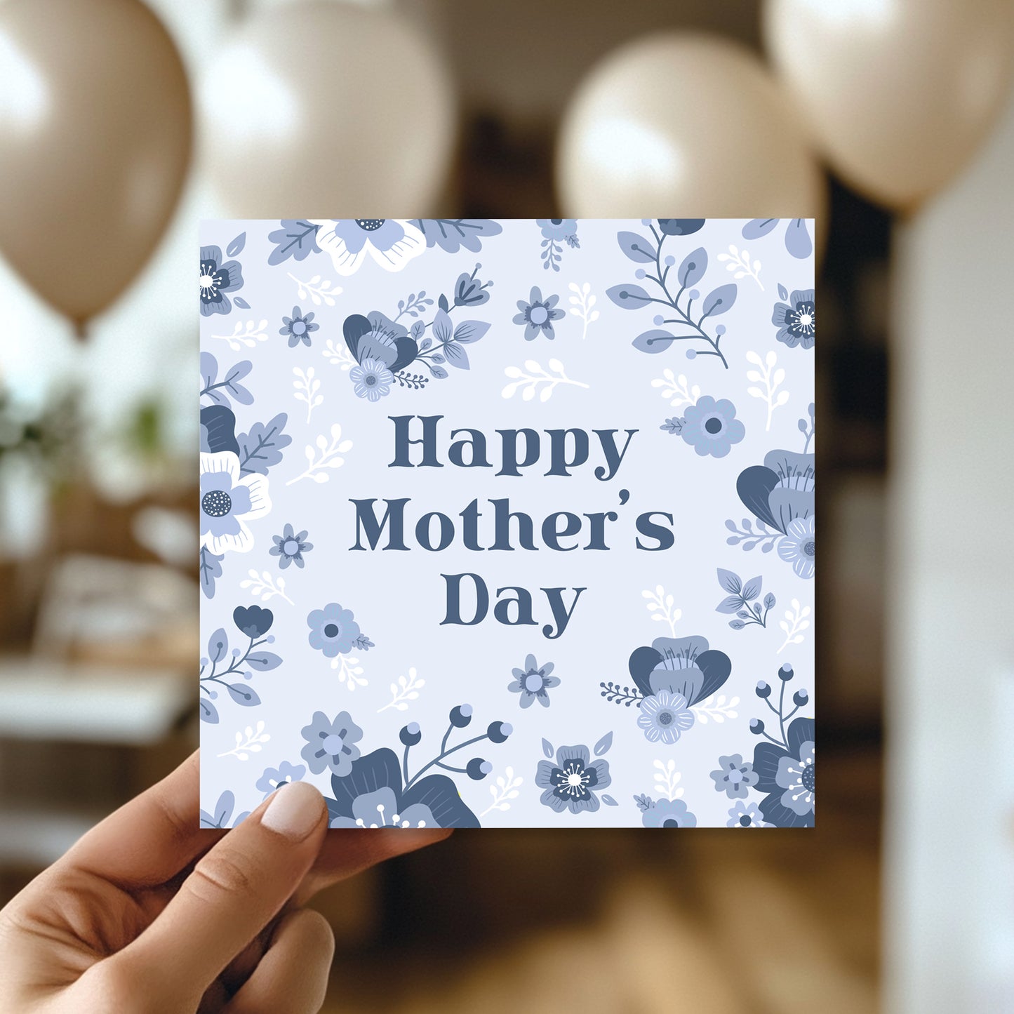 Mothers Day Card For Mum, Handmade Mothers Day Card, Ideal Card