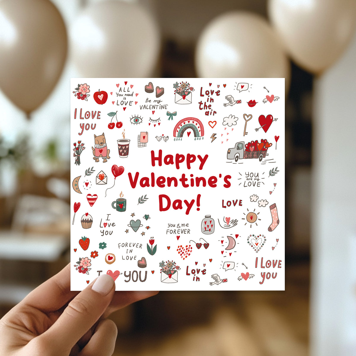 HAPPY VALENTINES DAY CARD For Husband Wife Novelty Valentines