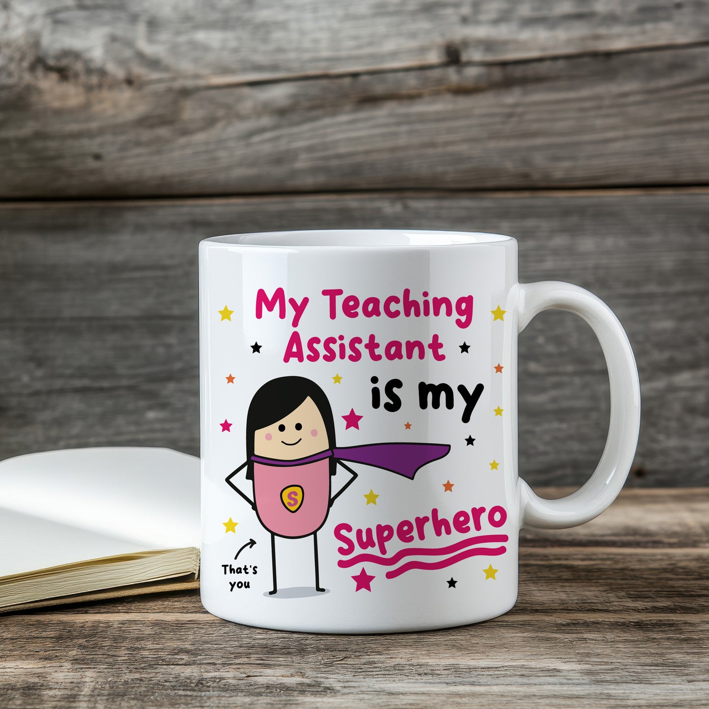 Teaching Assistant Thank You Mug Appreciation Gift For Teachers