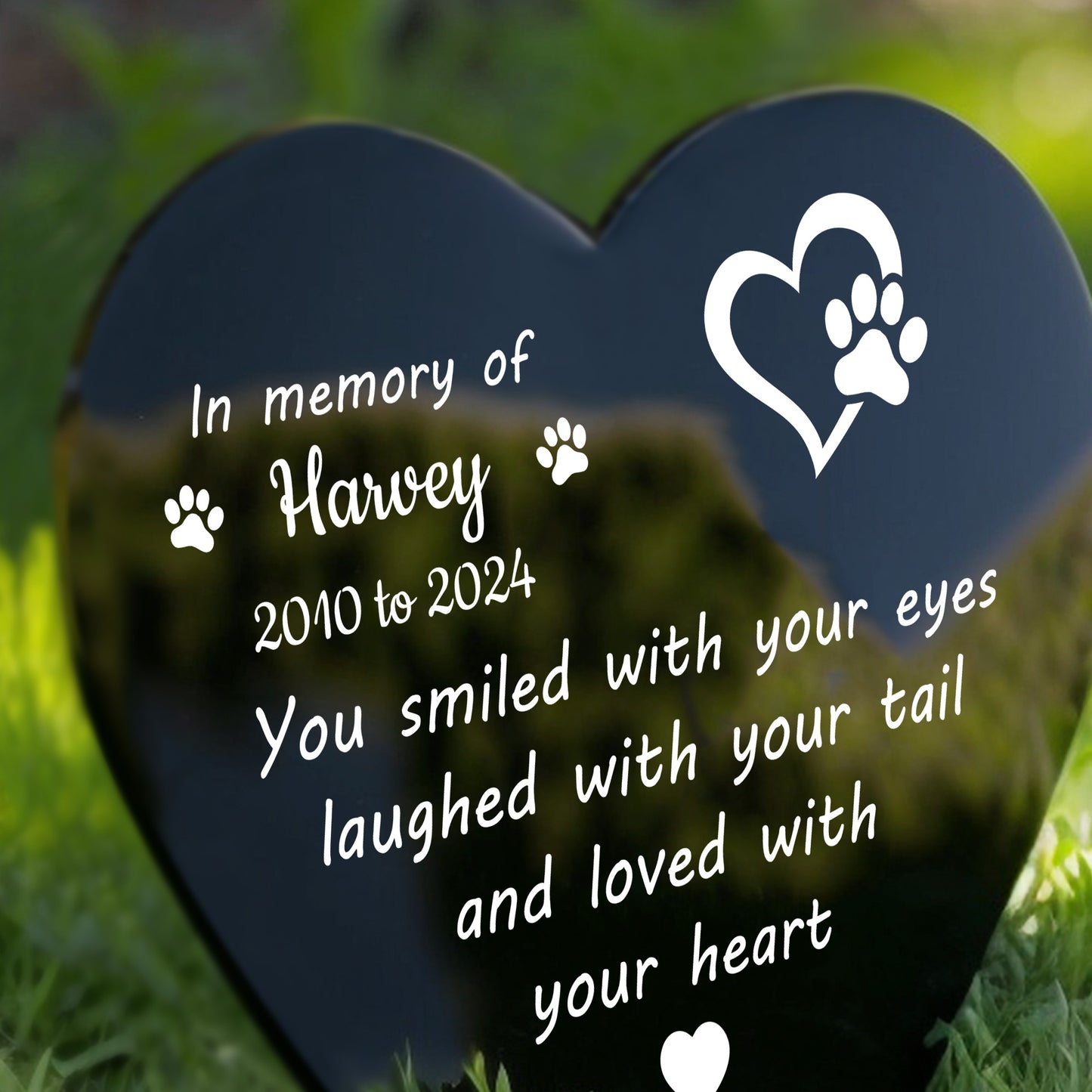 Personalised Dog Memorial Garden Stake Graveside Decorations Pet