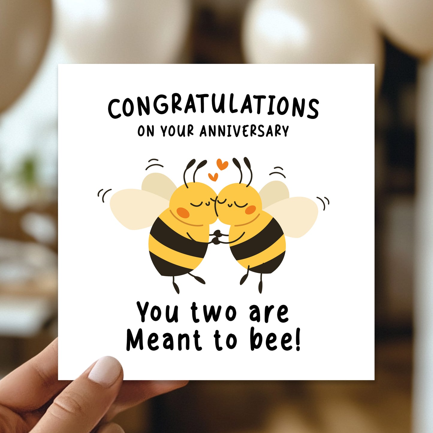 Cute Anniversary Card For Husband Wife Boyfriend Girlfriend