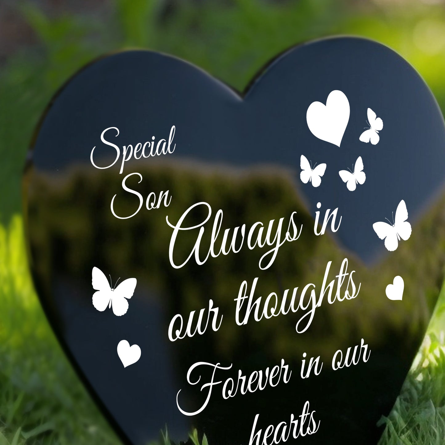 Son Memorial Plaque Graveside Grave Memorial Stake Memorial Gift