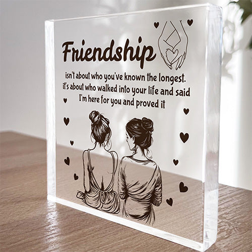 Best Friend Plaque Friendship Gift For Special Friend Birthday