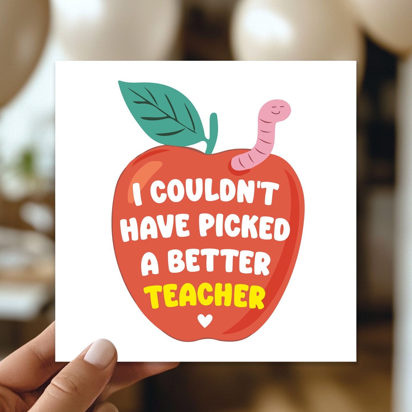 Leaving School Nursery Card For Teacher Better Teacher