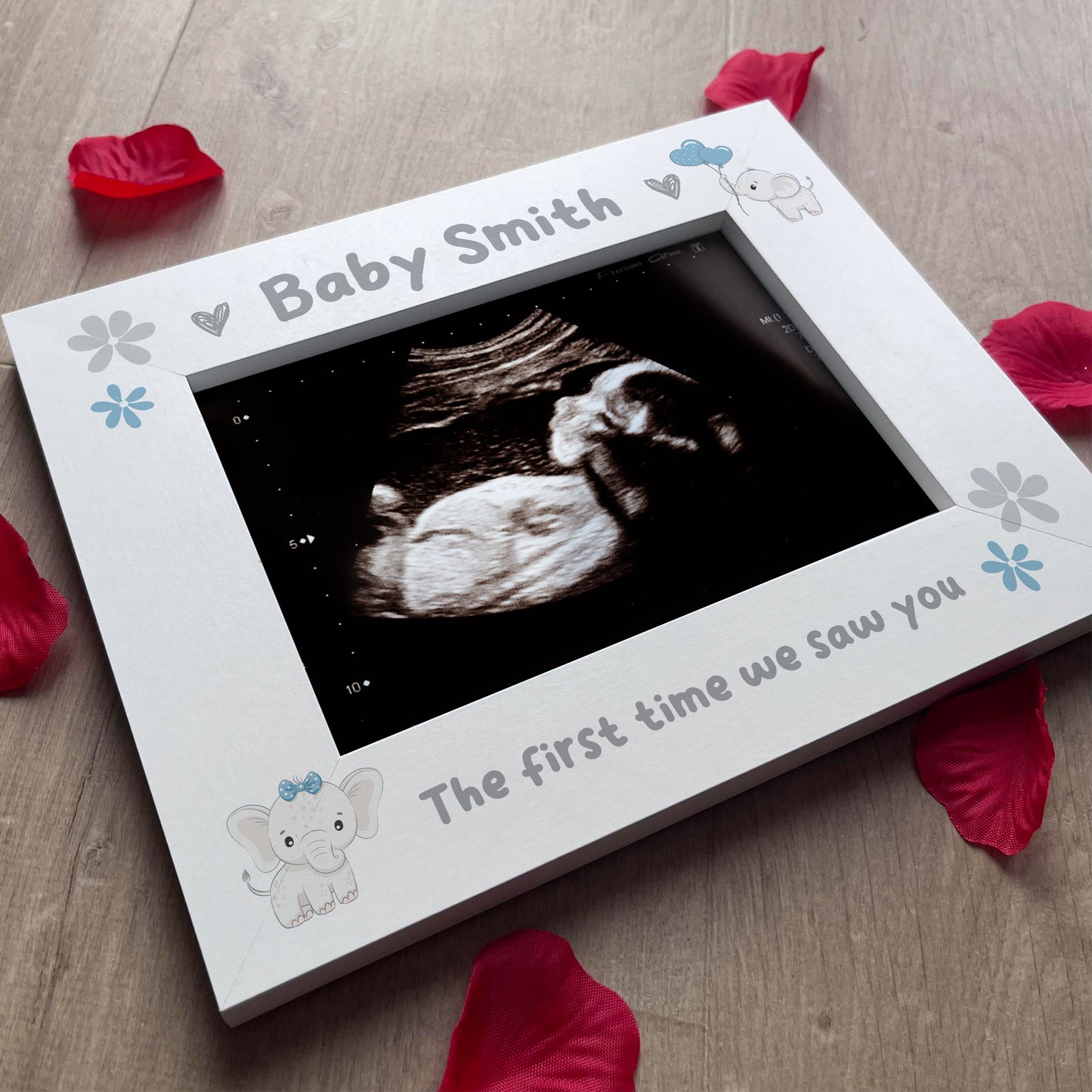 Personalised Baby Scan 7x5 Photo Frame Keepsake Baby Boy Gifts