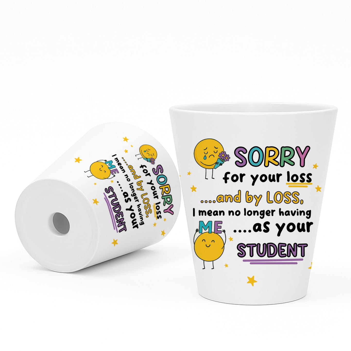 Leaving Gift For Teacher Plant Pot Sorry For Your Loss Gift