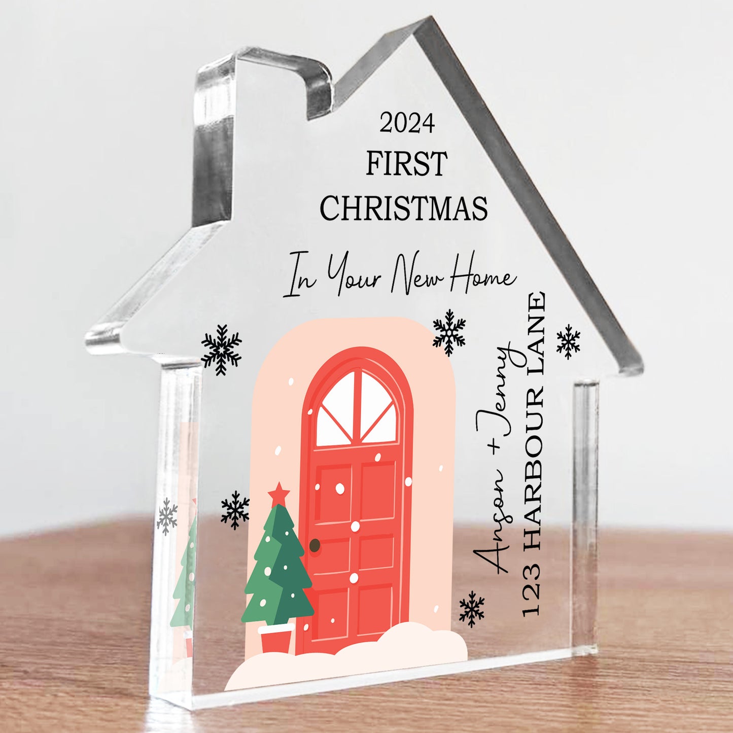 First Christmas in Your New Home Gift For Friends Family Couple