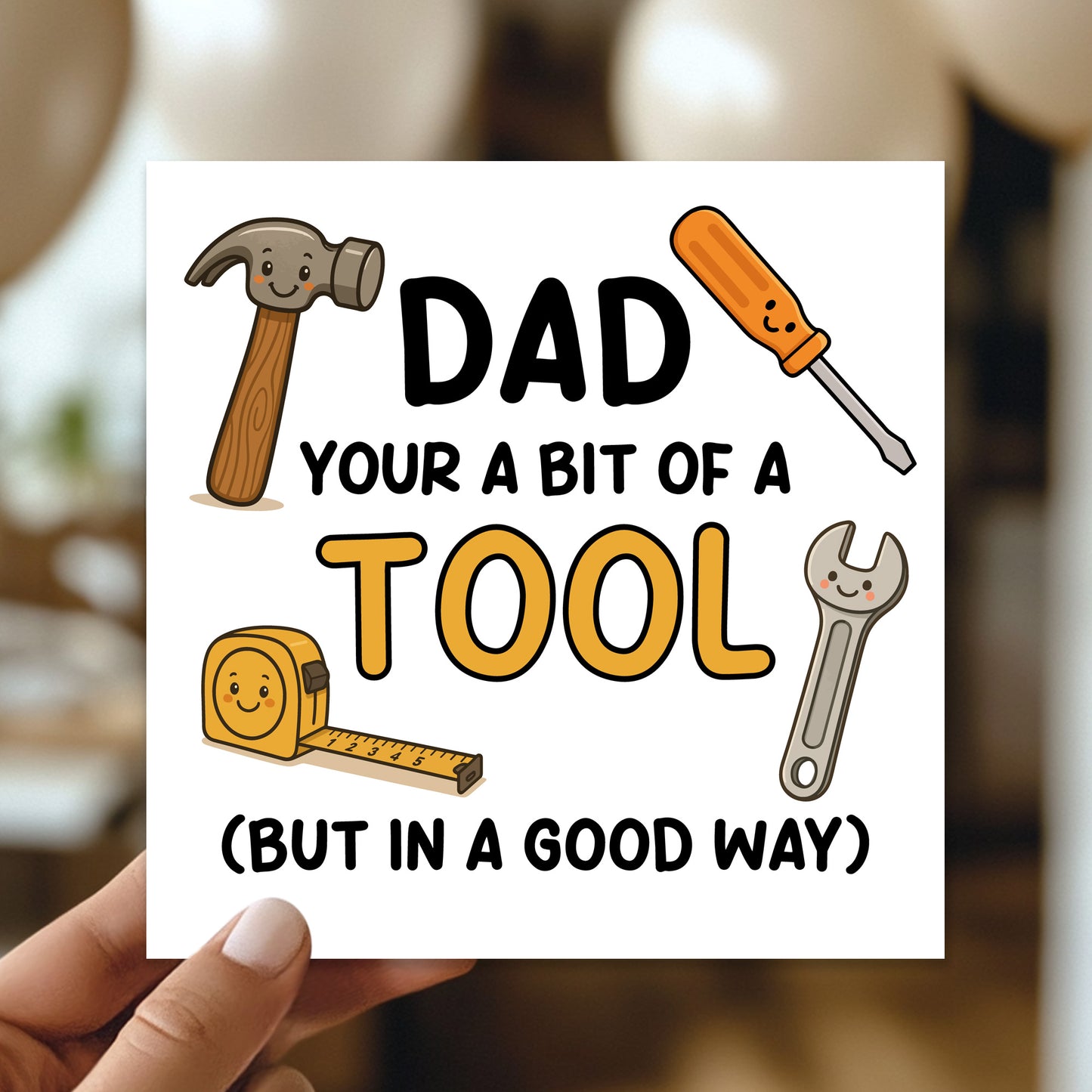 Funny Dad Card For Fathers Day Birthday From Daughter Son Joke