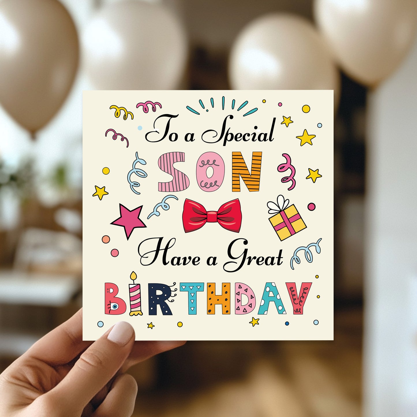Son Birthday Card Kids Happy Birthday Card For Son Birthday Card