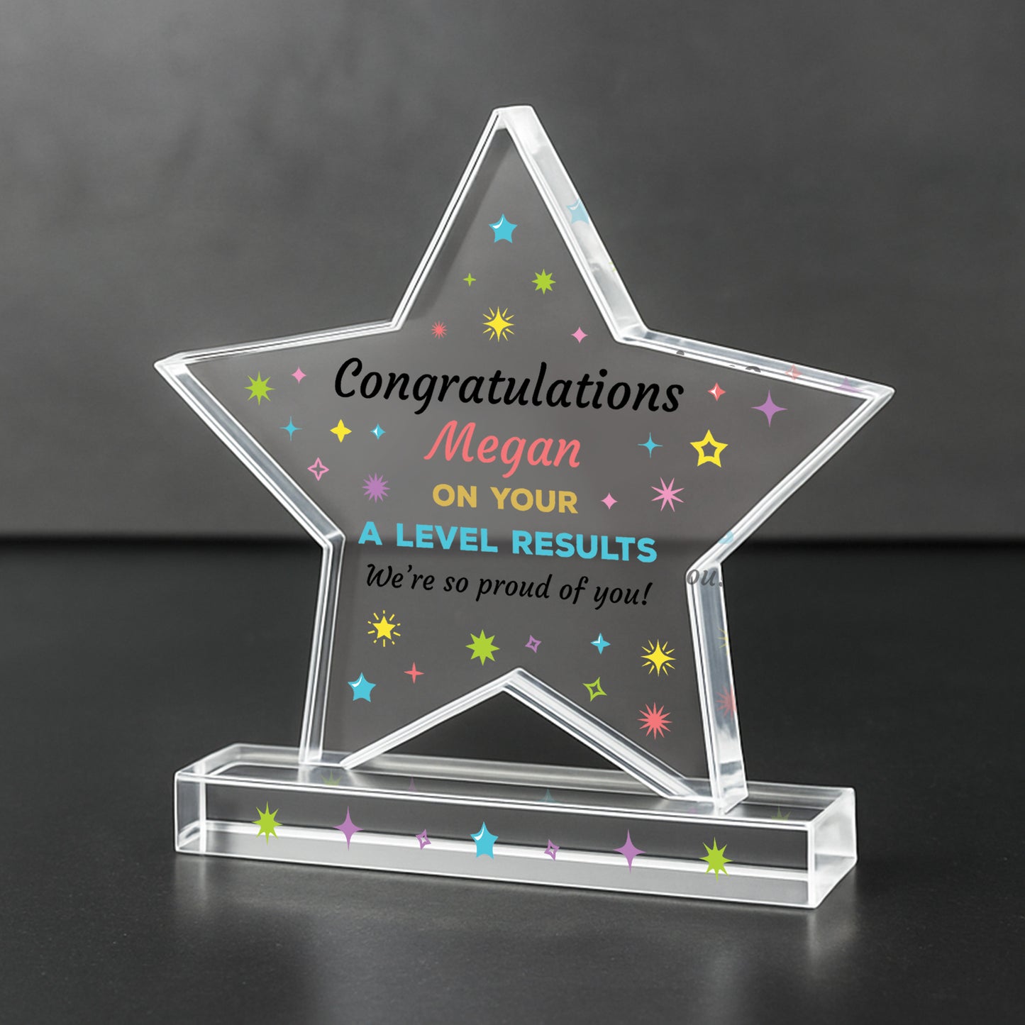Congratulations Gift For A Level Results Day Personalised