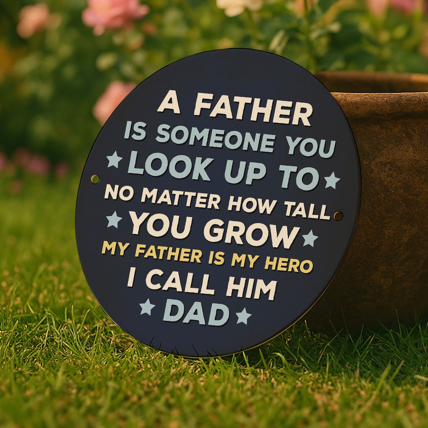 Gifts for Dad Hanging Acrylic Plaque Dad Birthday Gifts