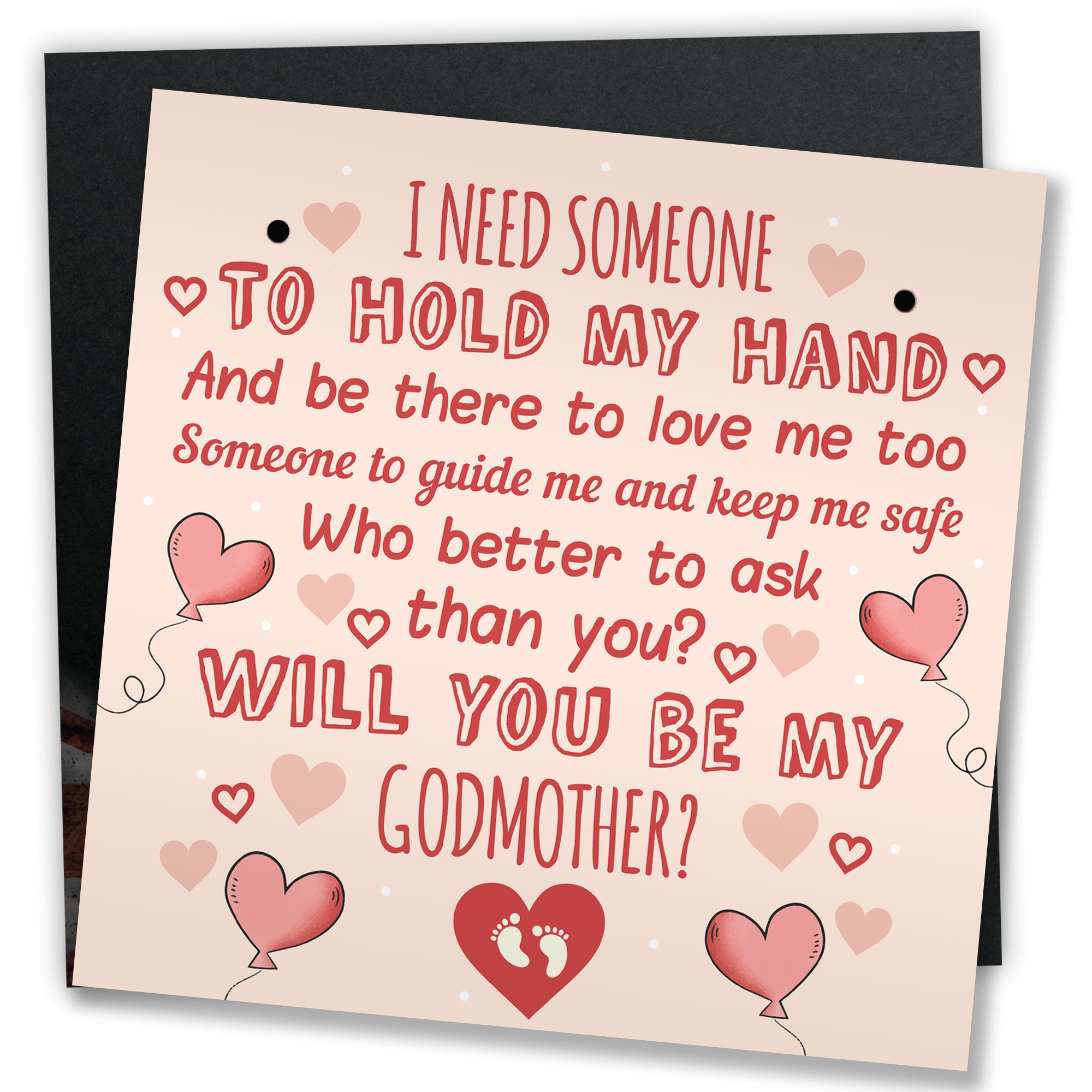 Will You Be My Godmother Request Card Godparent Thank You Red Ocean Gifts — free download