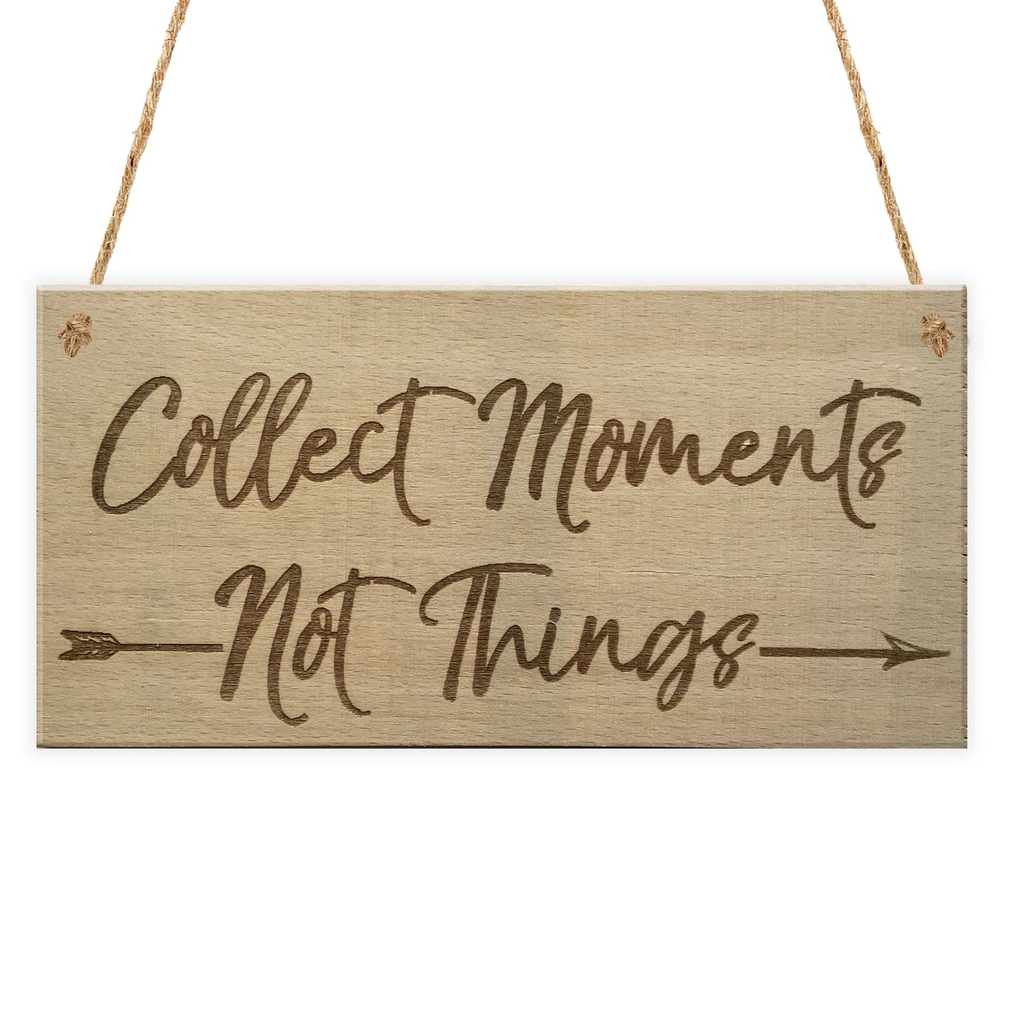Collect Moments Inspiration Motivation Friendship Hanging Plaque