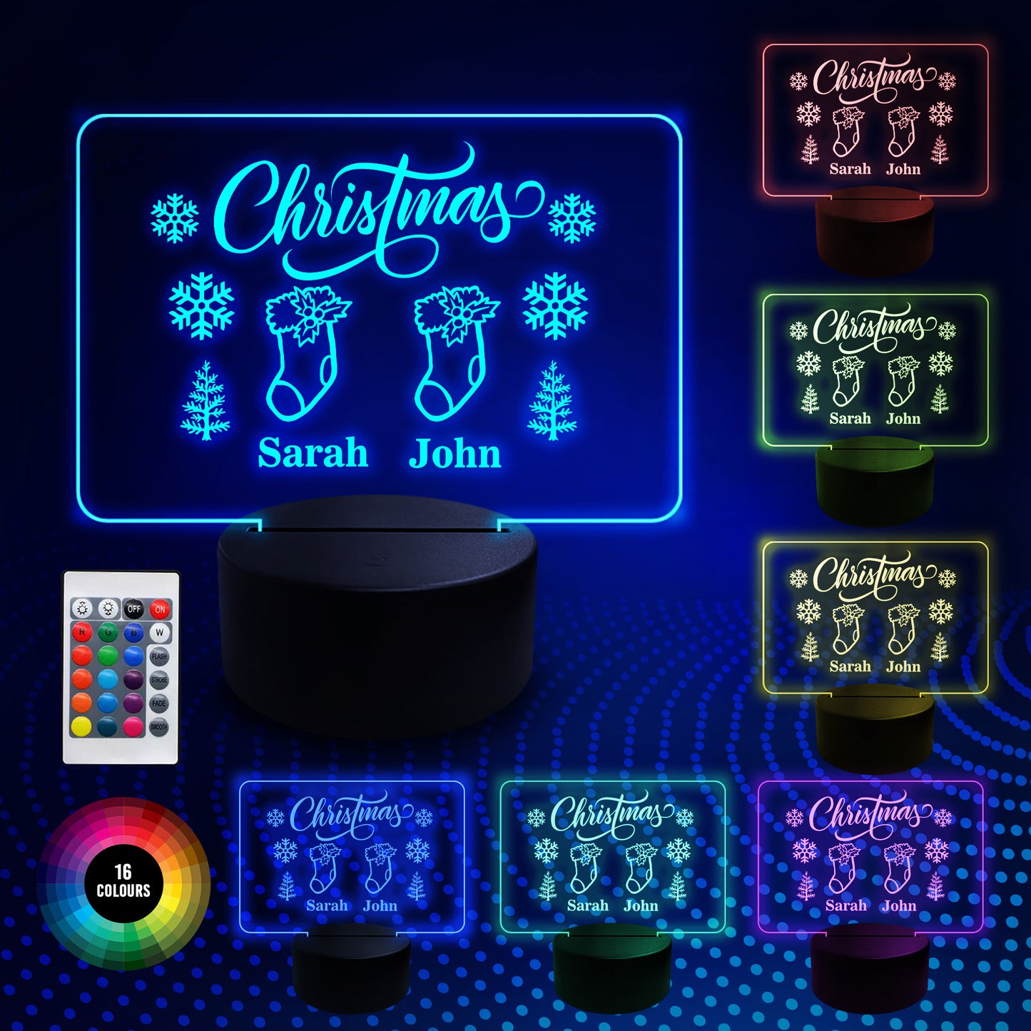 Personalised Our First 1st Christmas Together Neon Sign Xmas