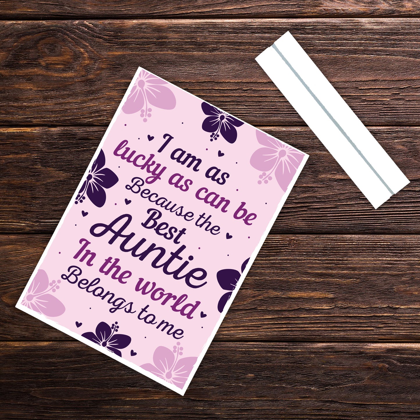 Best Auntie Aunt Gifts For Christmas Birthday Standing Plaque