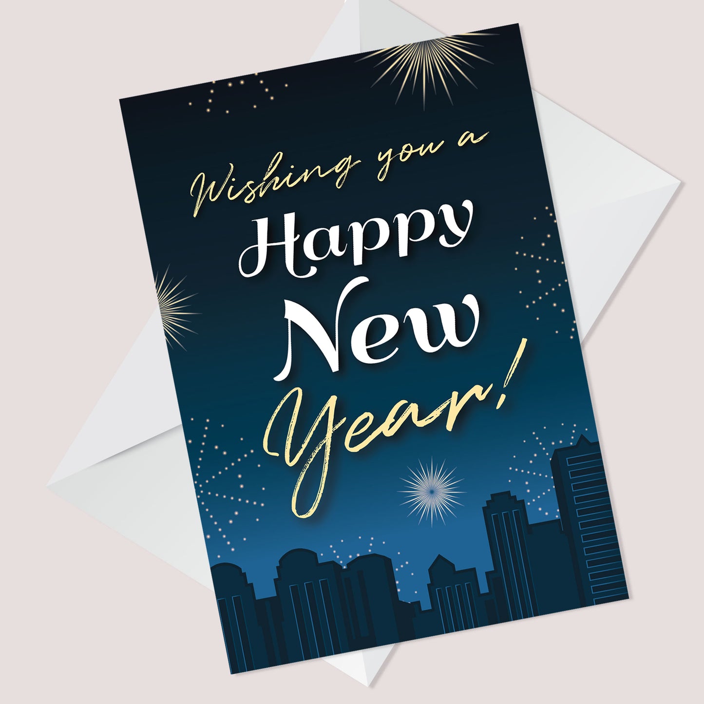 New Year Card Happy New Year Card For Friends Family Colleagues