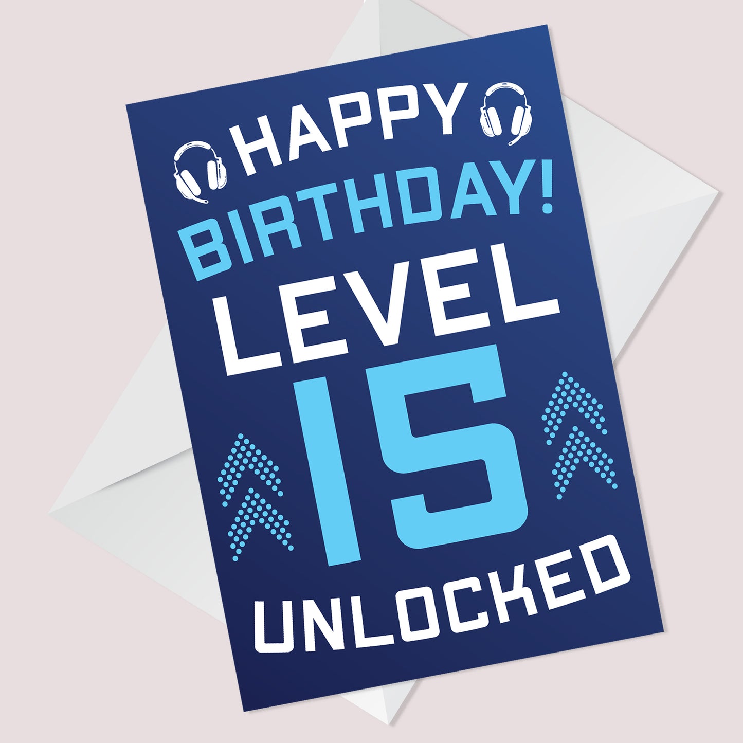 15th Birthday Gamer Card For Son Brother Gaming Theme Card
