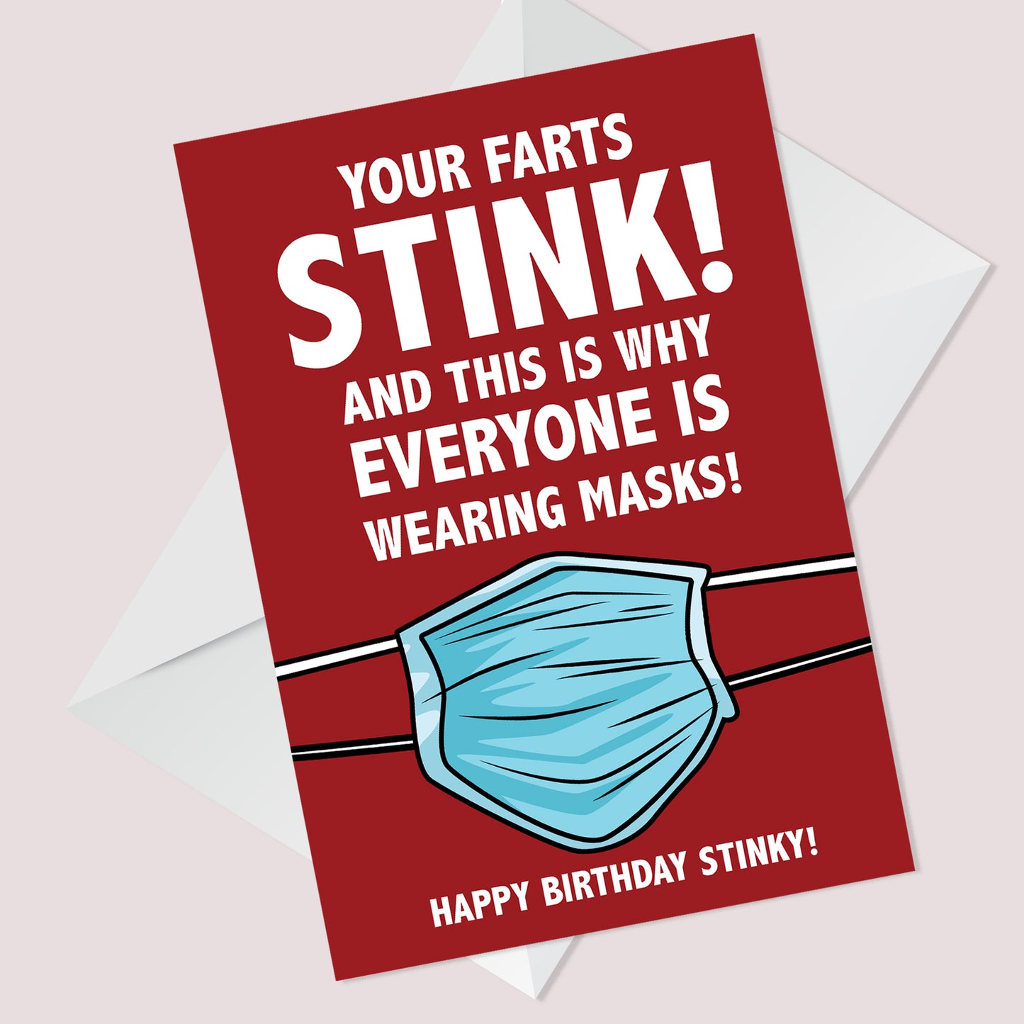 FUNNY Rude Birthday Card For Men Lockdown Design Card For Him