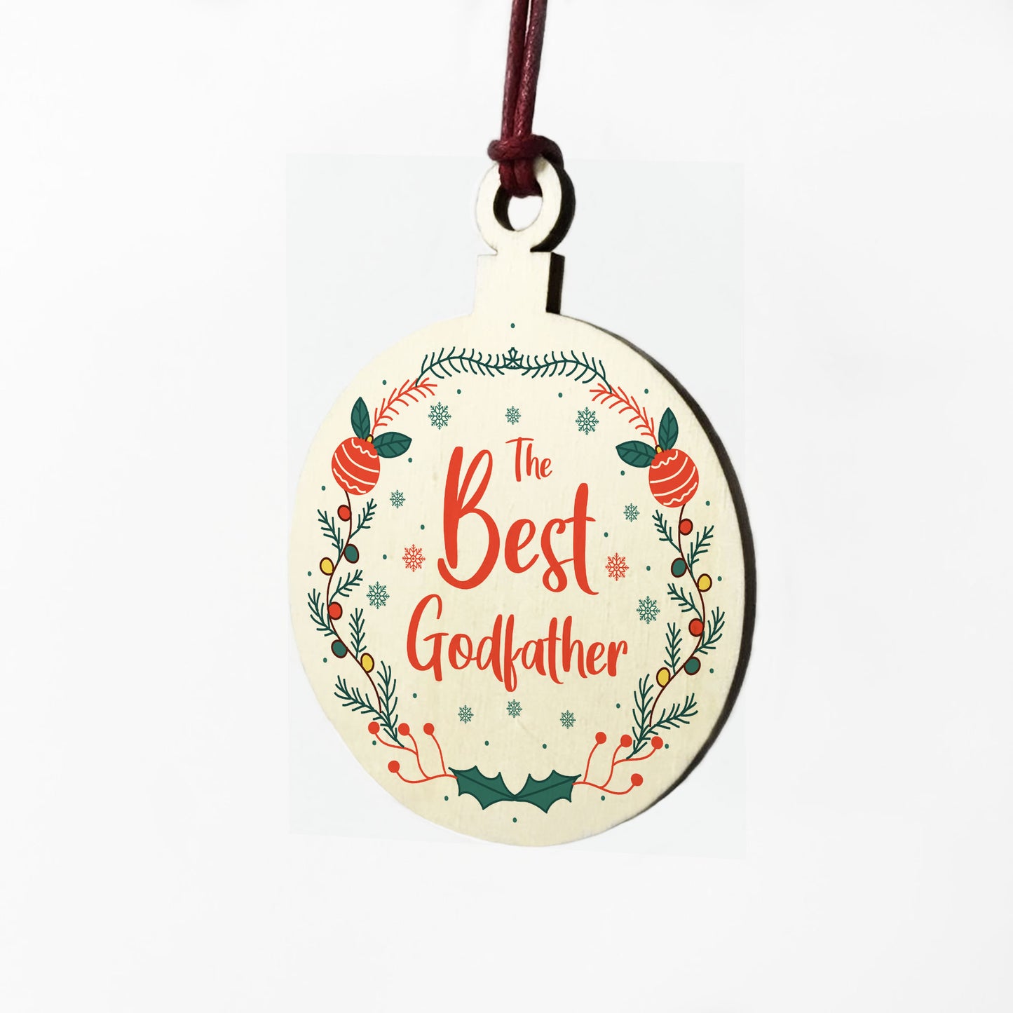 Best Godfather Christmas Bauble Tree Decoration Gifts For Him