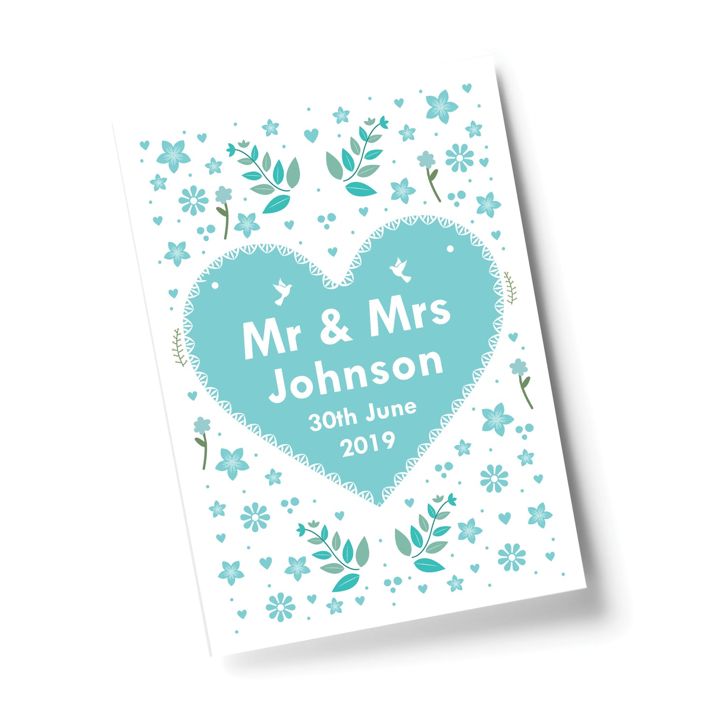 Wedding Gift Personalised Mr And Mrs Gift Print Wedding Keepsake