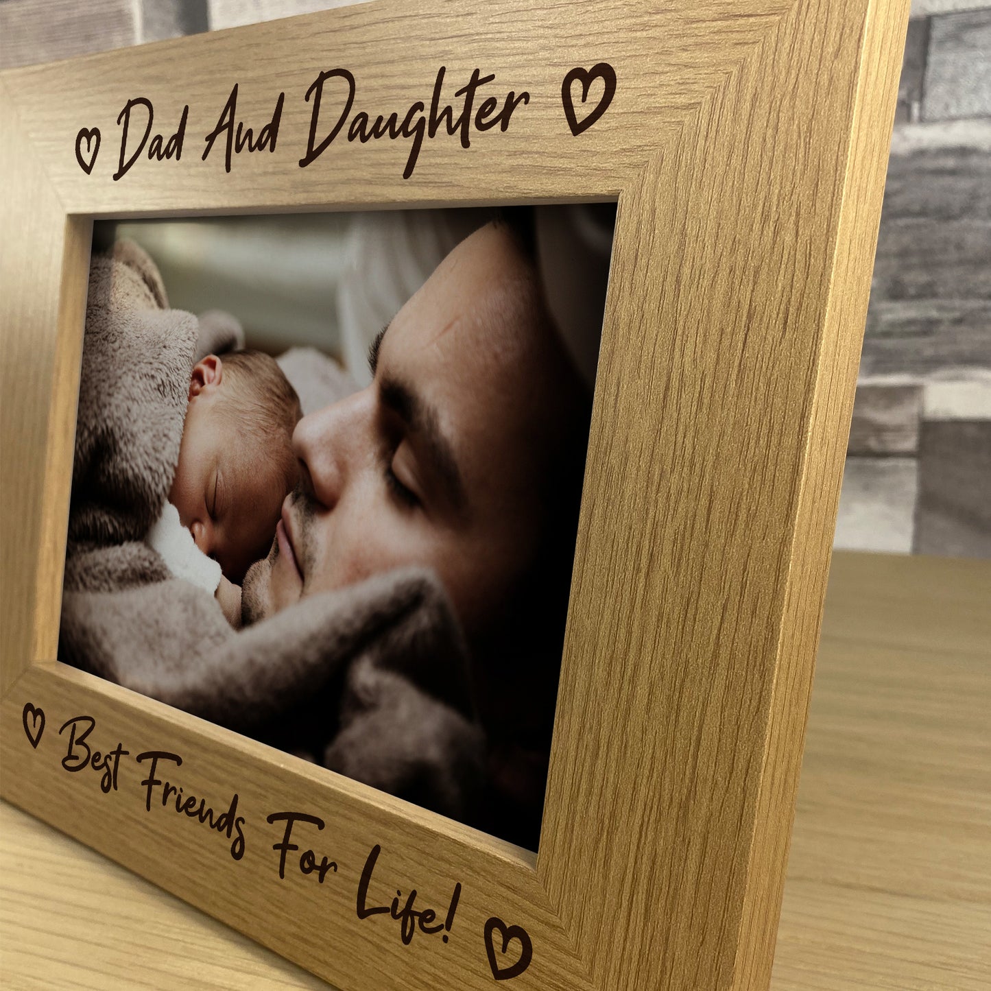 Dad And Daughter Gift Best Friend Gift Photo Frame Fathers Day