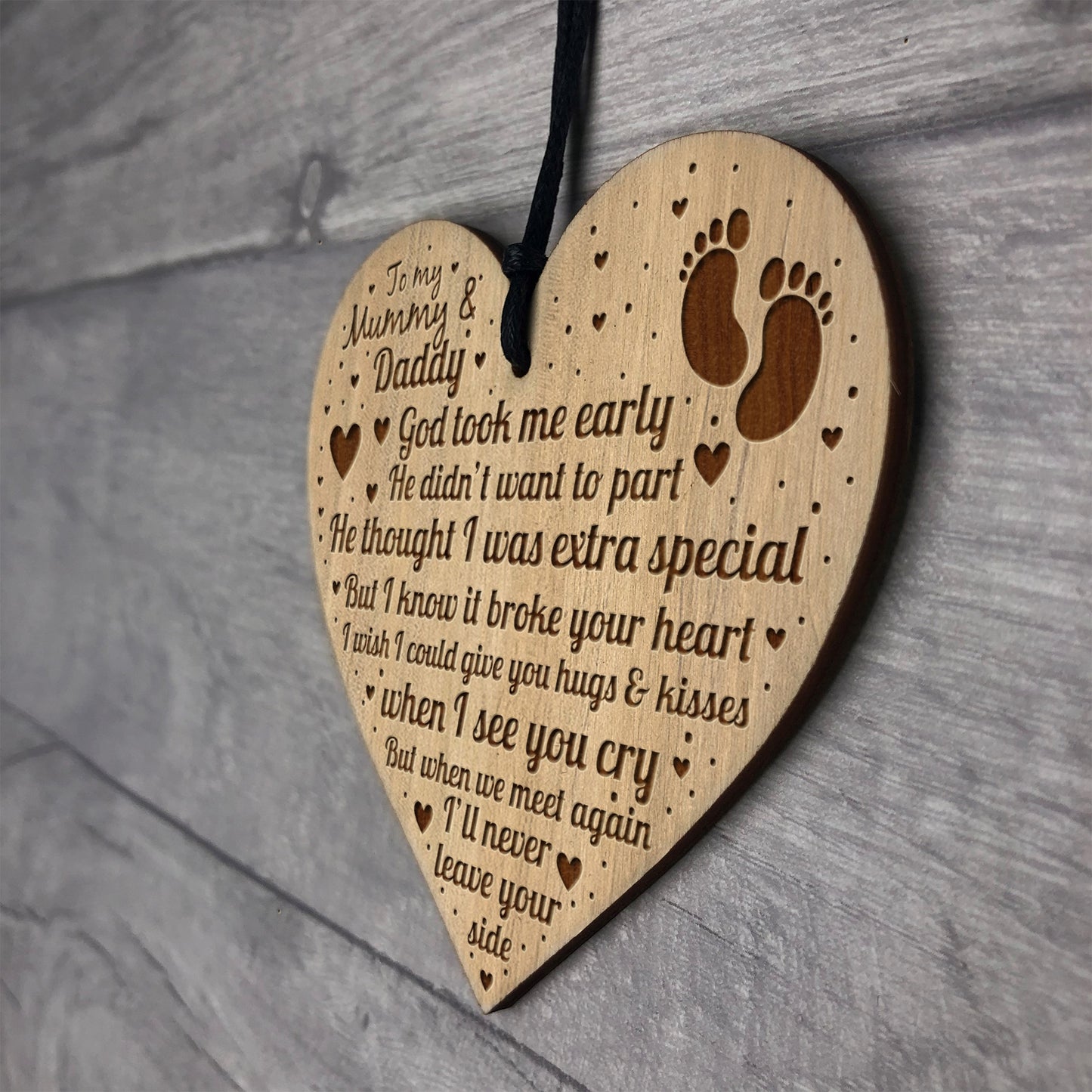Mummy To Be Gifts Daddy To be Gifts Engraved Heart Gifts