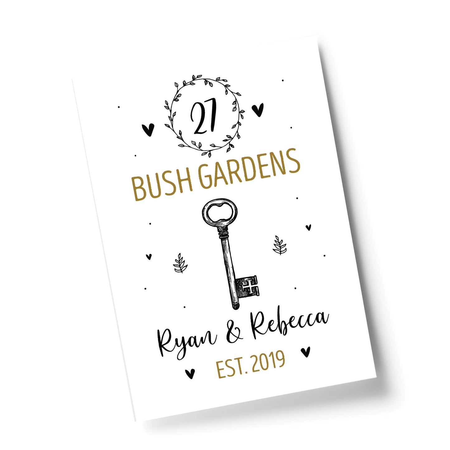 New Home Gift Personalised First Home New Home Print Home Decor