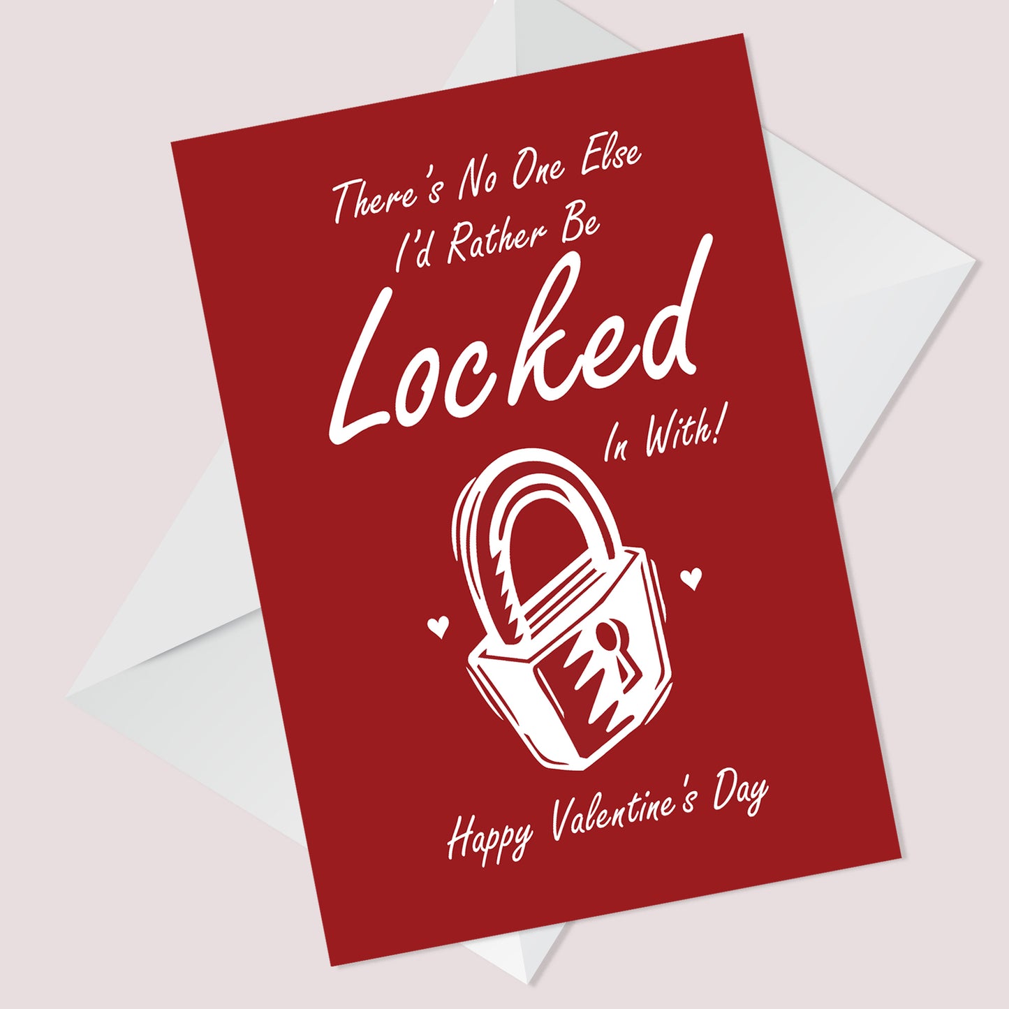 Funny Rude Valentines Day Card For Him Her Lockdown Card