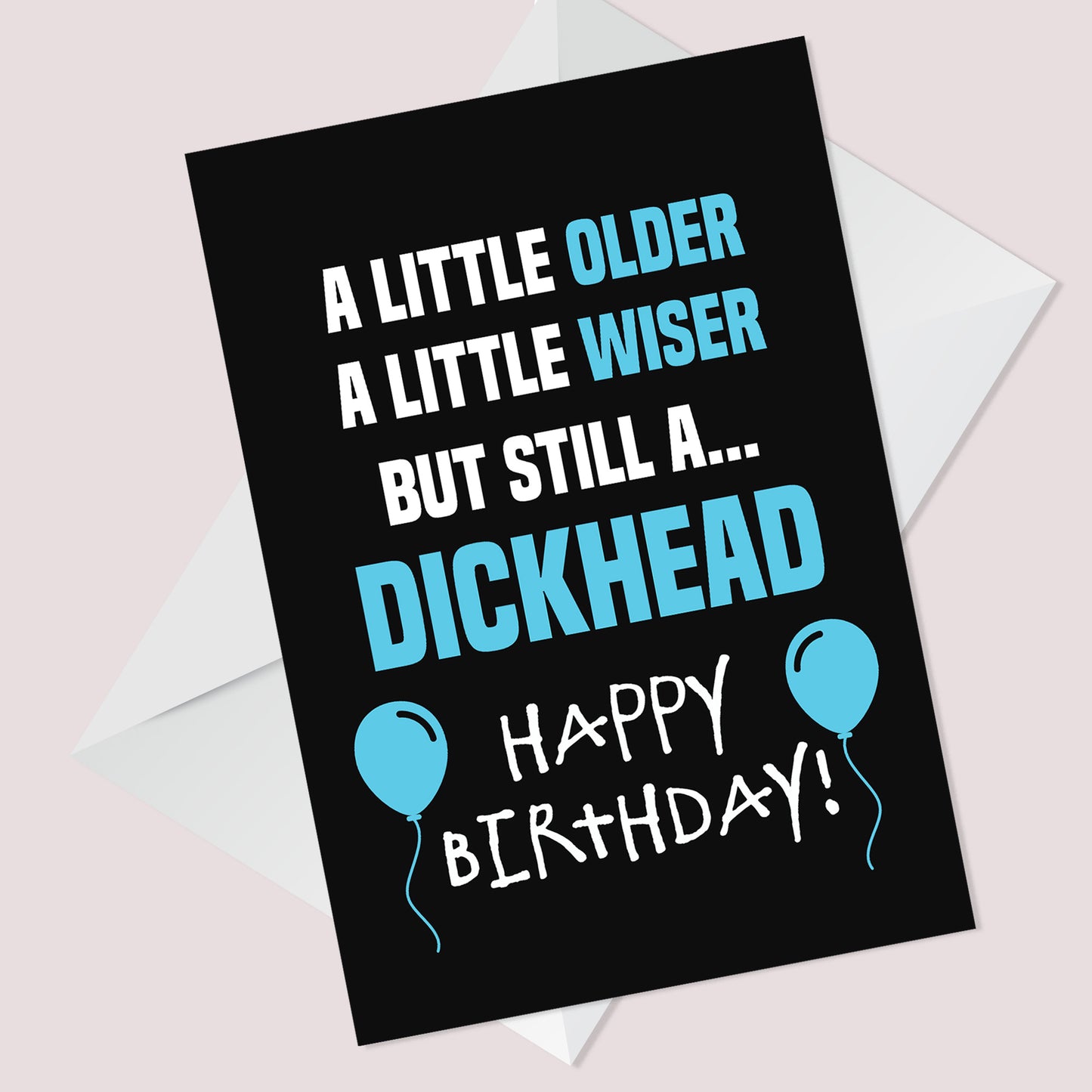 Funny Rude Birthday Card For Him Novelty Birthday Card For Dad