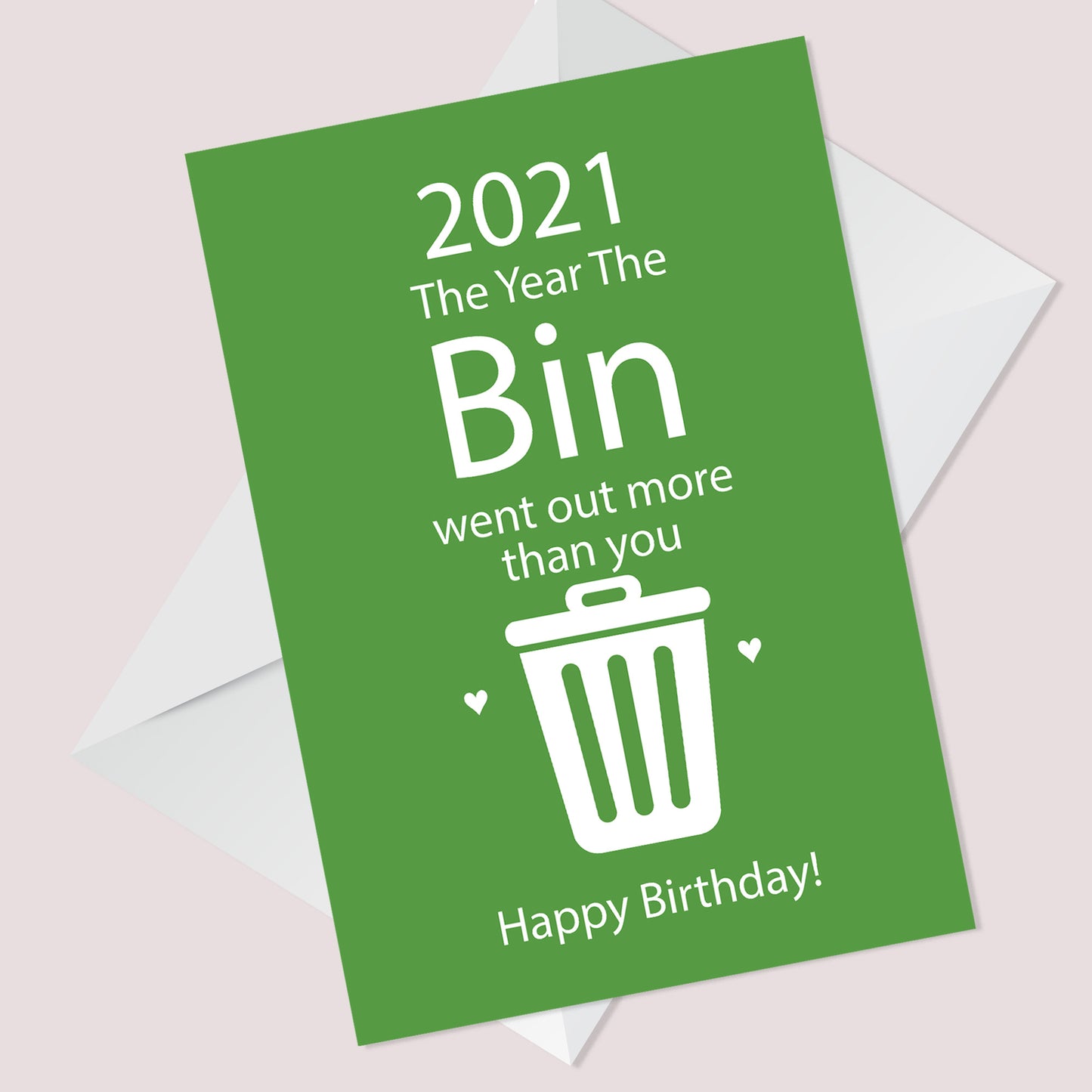 Funny Birthday Card For Men Women 2021 Lockdown Design Card