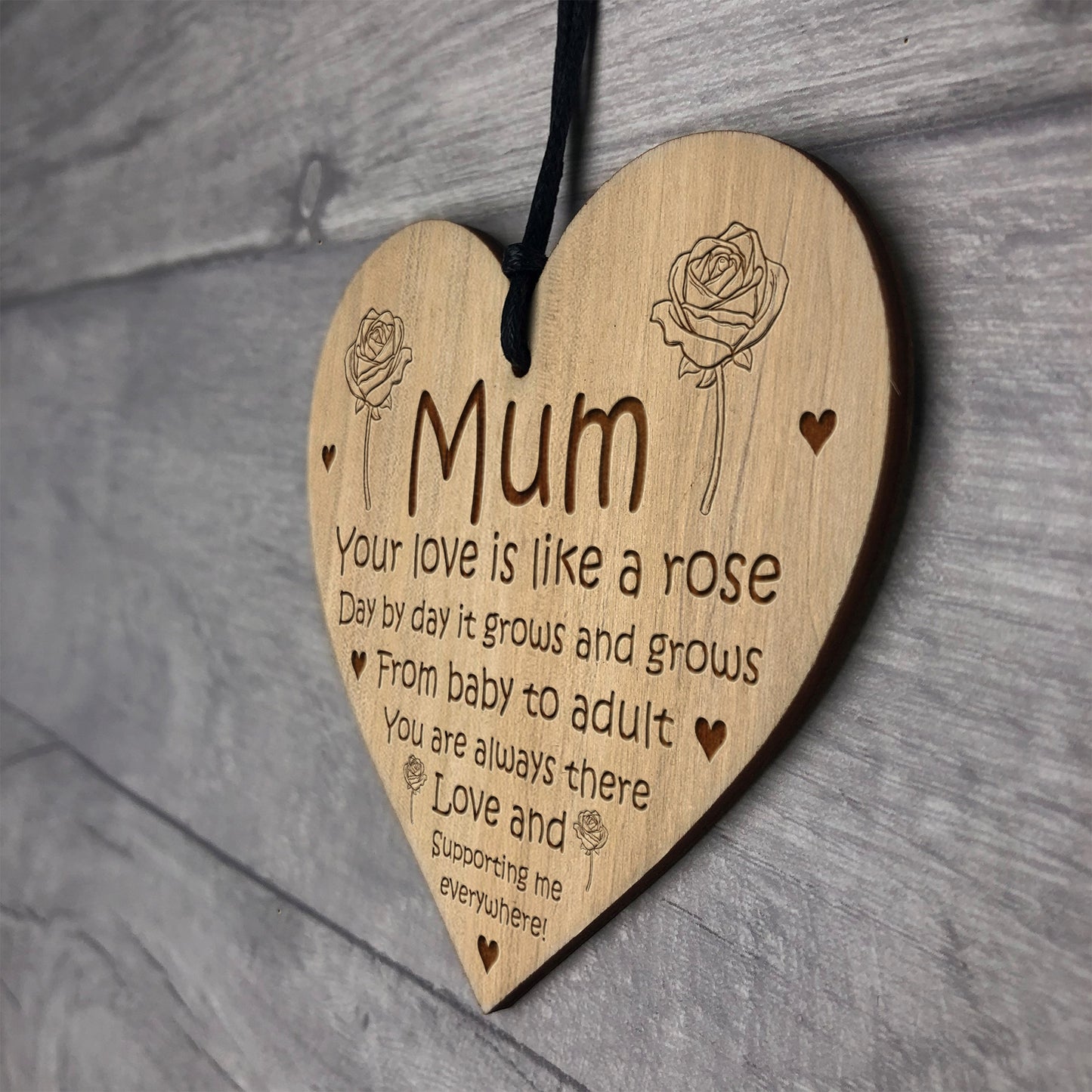 Mum Birthday Gifts Engraved Mum Christmas Gift From Daughter Son