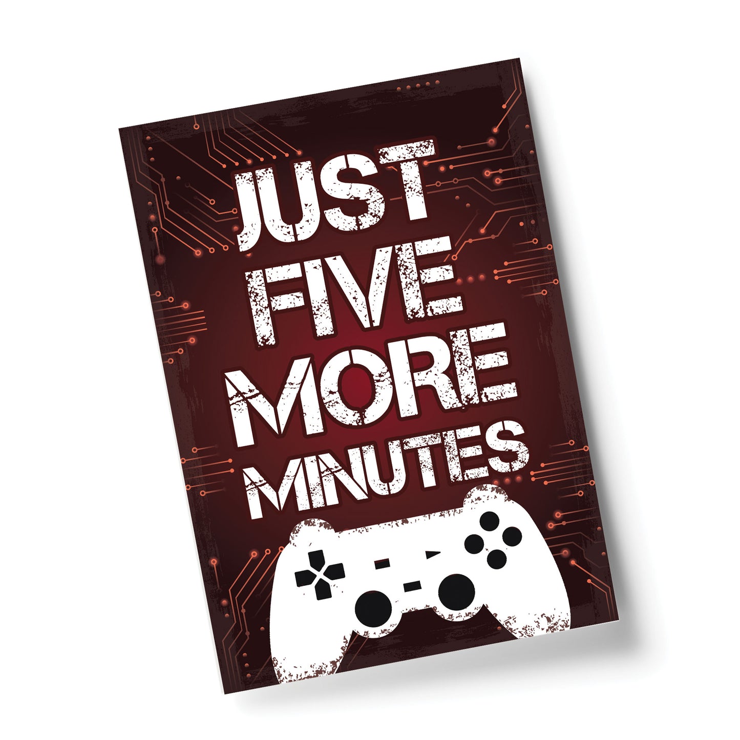 Gaming Gift For Boys Bedroom Wall Art Games Room Man Cave Print