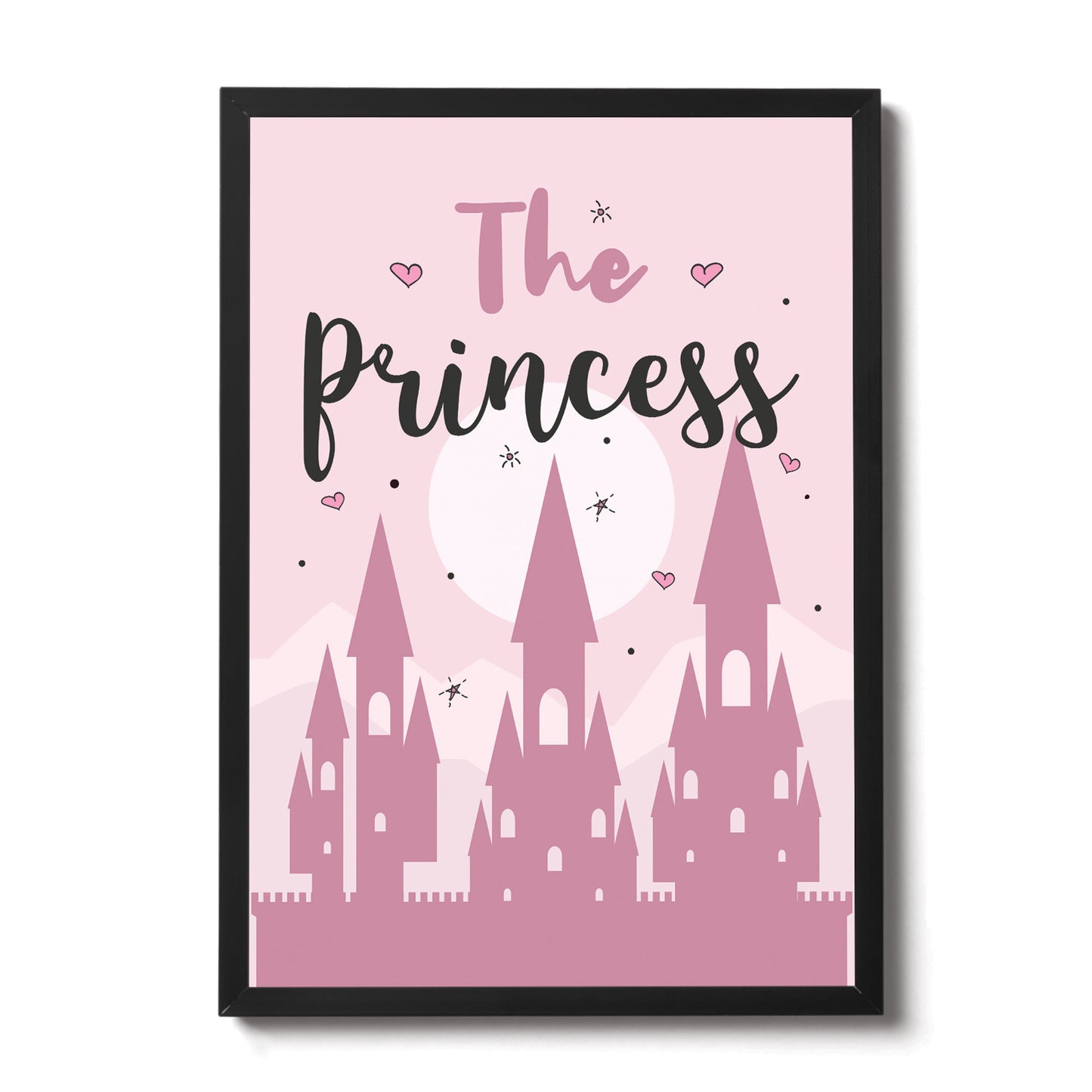 Little Girls Bedroom Accessories Princess Print Bedroom Decor