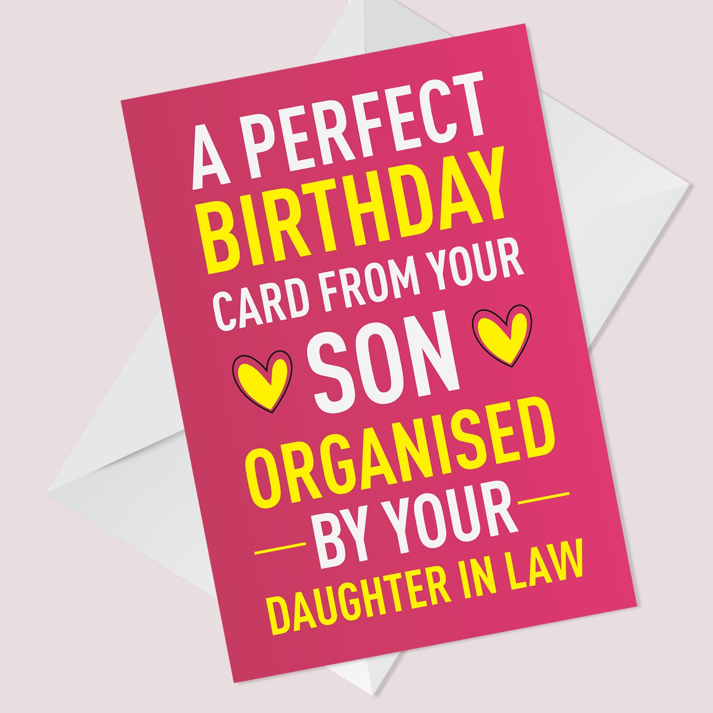 Funny Birthday Card From Son Bought By Daughter In Law Hilarious