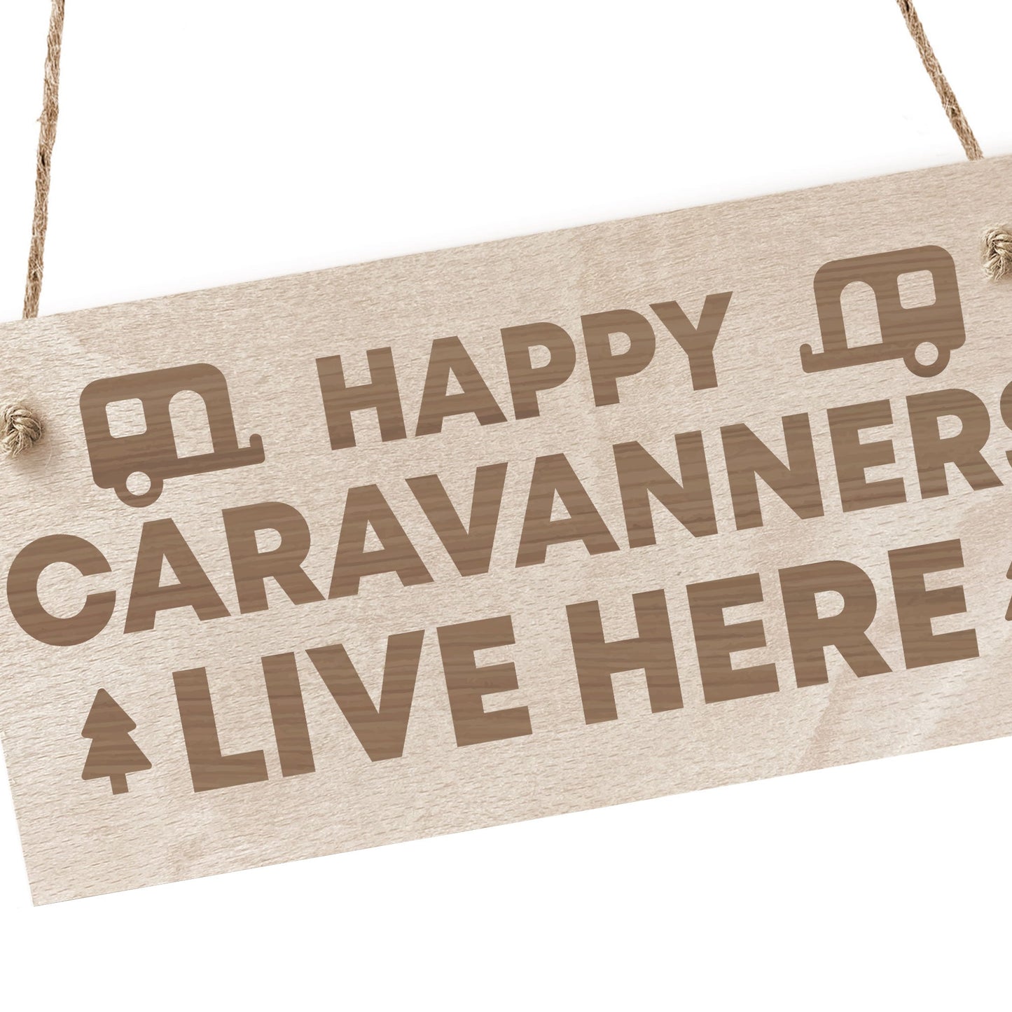 Caravan Sign Engraved Novelty Campervan Sign Caravan Lover Gift