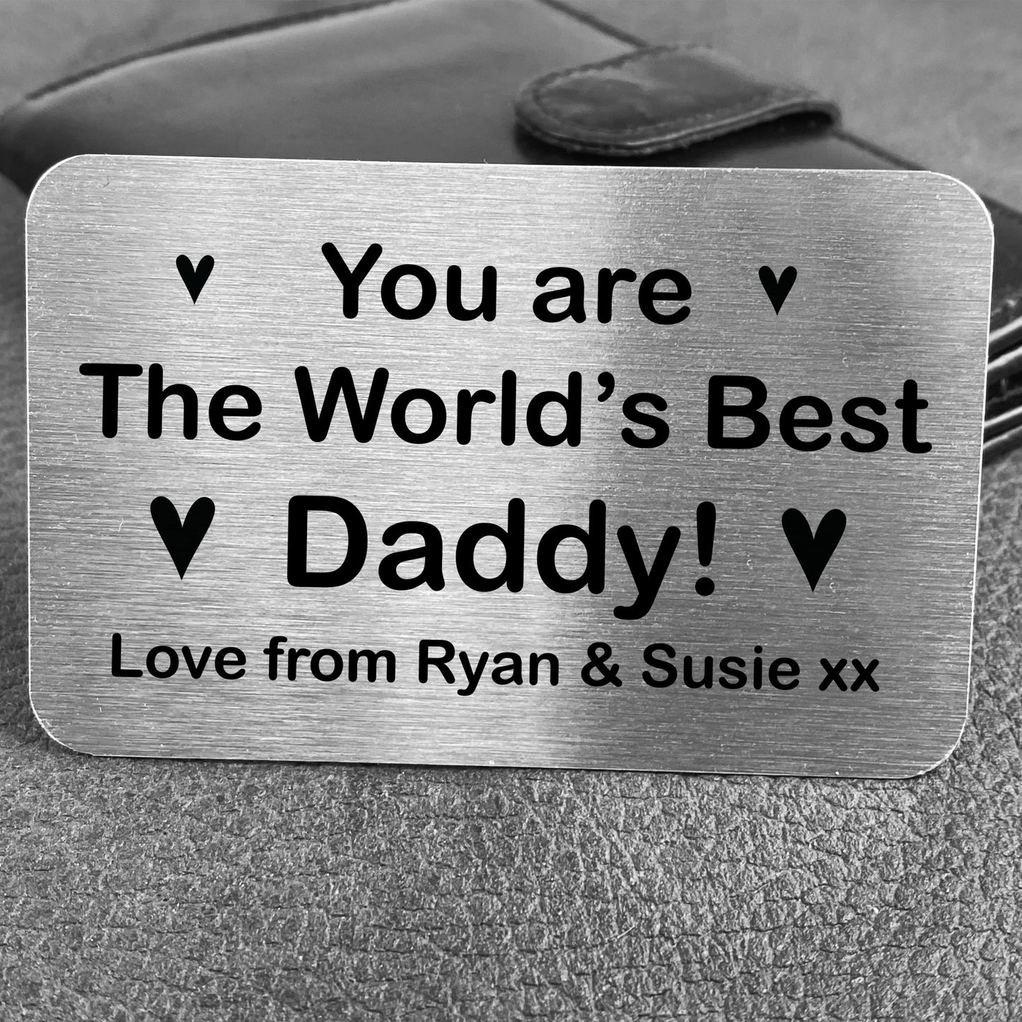 Novelty Worlds Best Daddy Gift For Fathers Day Birthday Card