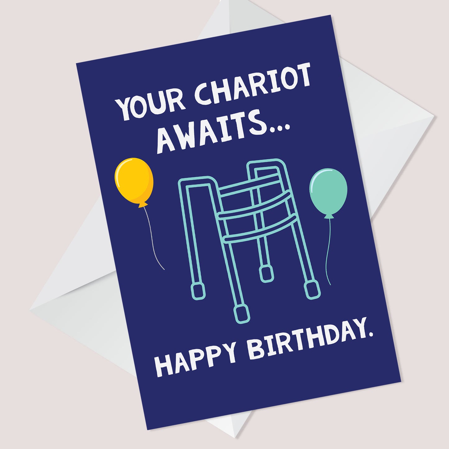 Funny Birthday Card for Mum Dad 50th 60th 70th 80th Joke Card
