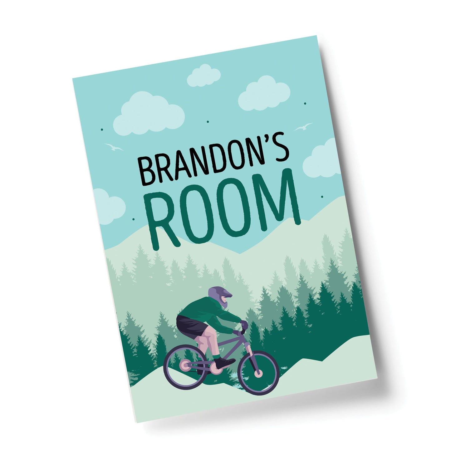 PERSONALISED Bedroom Wall Print Boys Bedroom Decor Wall Art