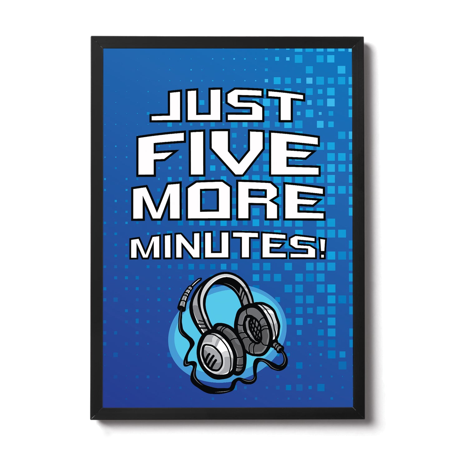 Framed Gaming Poster For Boys Bedroom Man Cave Gamer Gifts