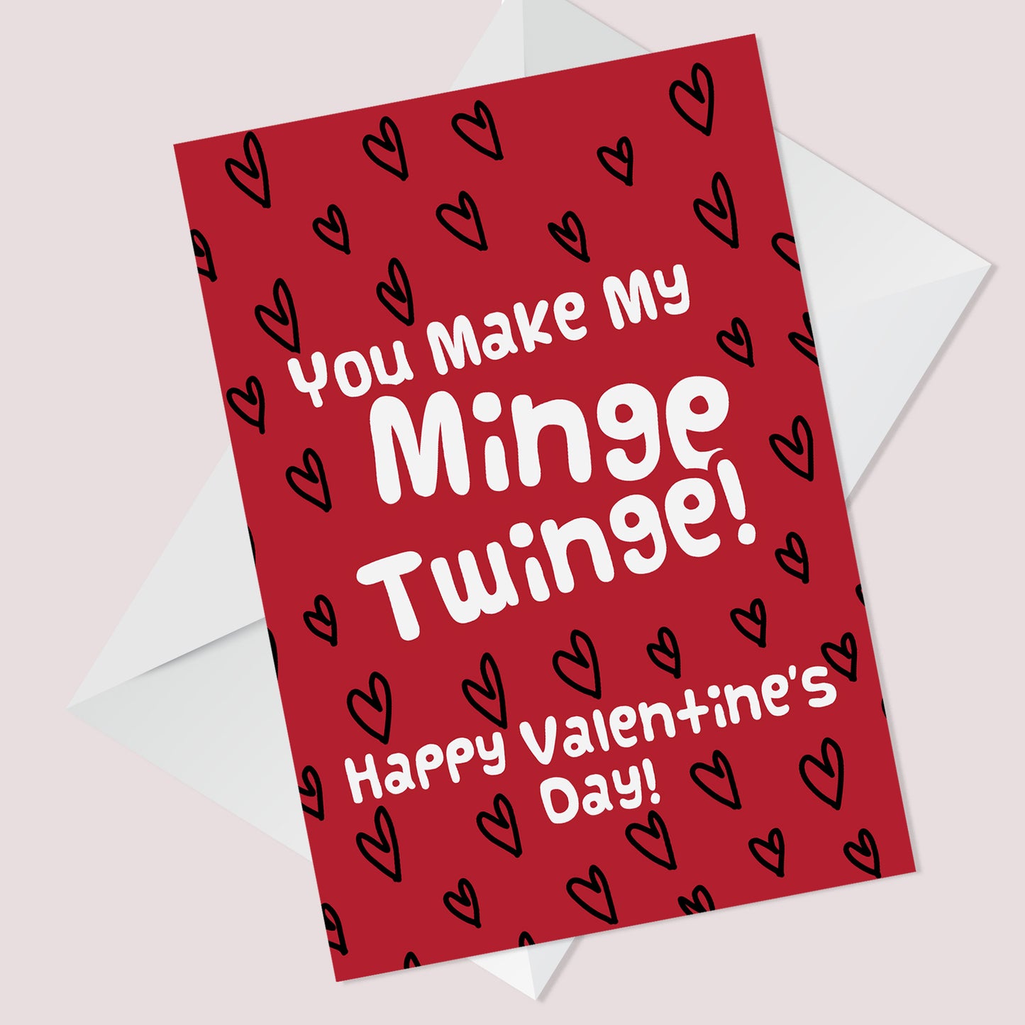 Funny Rude Valentines Day Card For Him Boyfriend Husband