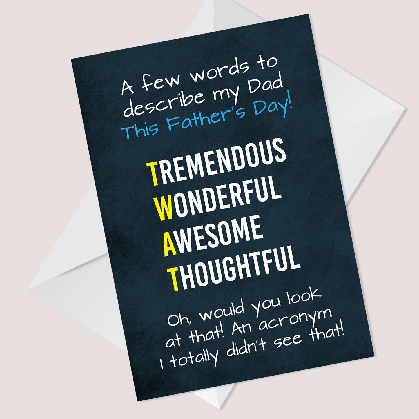 FUNNY Fathers Day Card Rude Fathers Day Card Adult Humour Joke