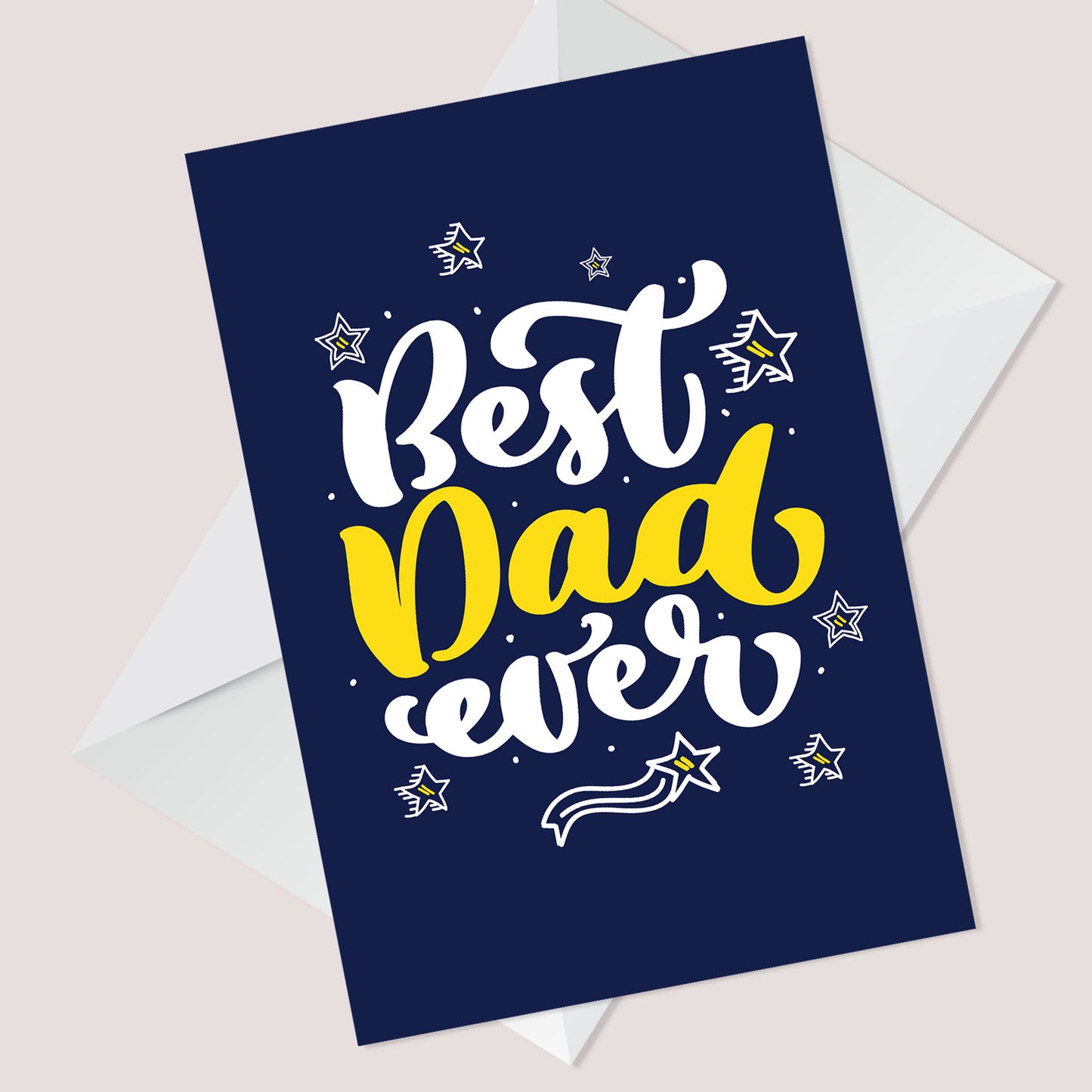 Quirky Dad Birthday Card From Daughter Son Best Dad Fathers Day