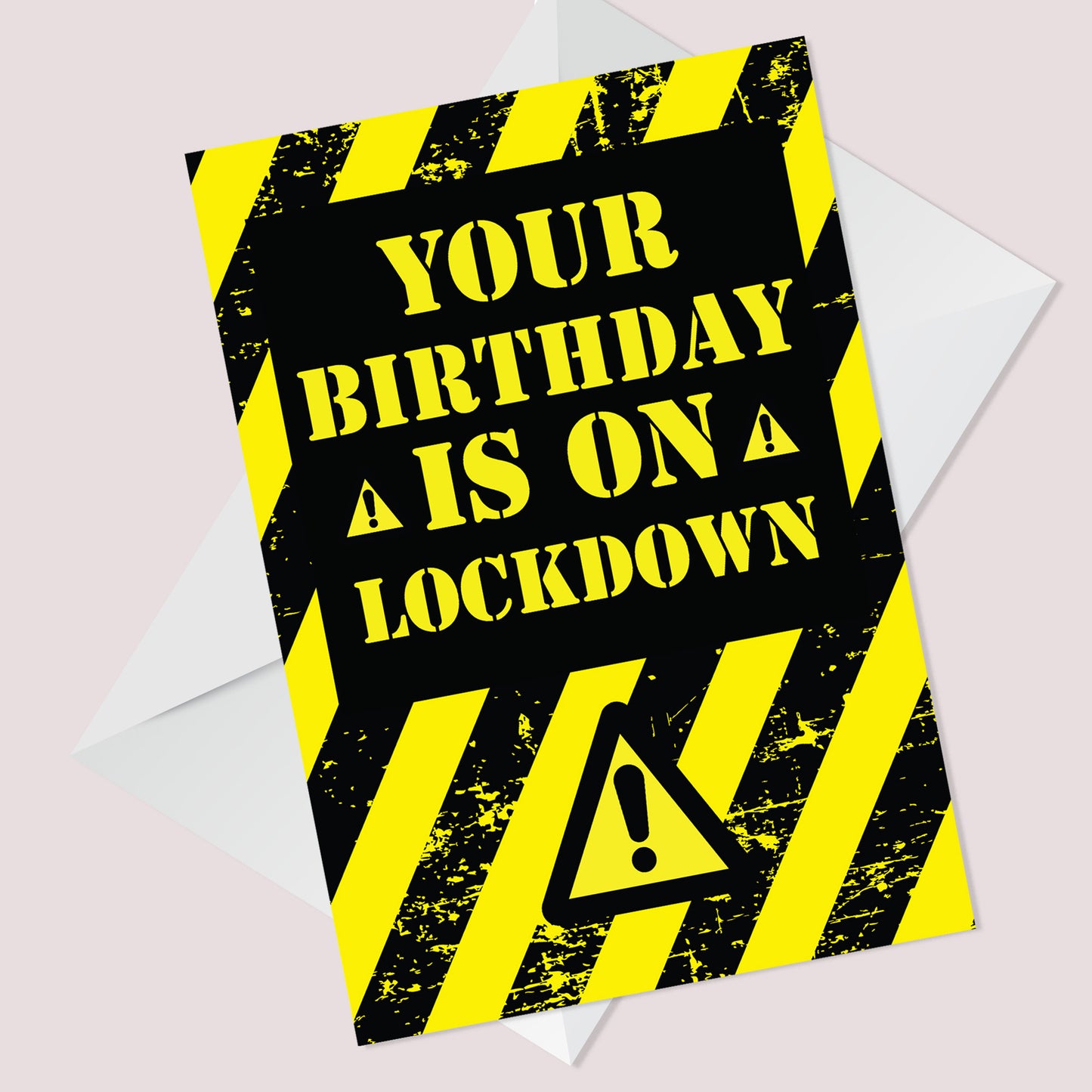 Birthday On Lockdown Funny Birthday Card Quote For Men Women