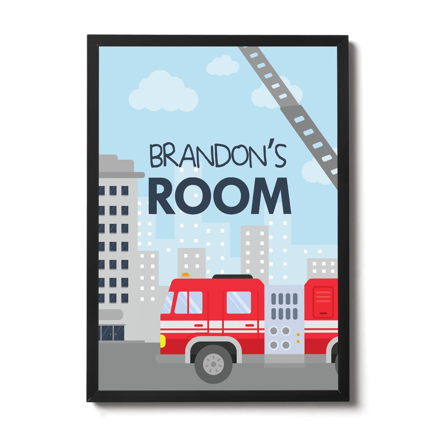 PERSONALISED Boys Bedroom Sign Any Name Little Boys Bedroom